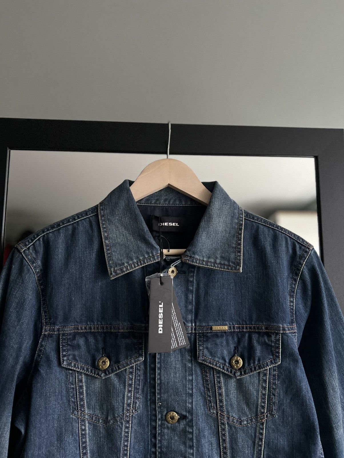 Diesel New! Diesel Denim Washed Jacket Size US S / EU 44-46 / 1 - 2 Thumbnail