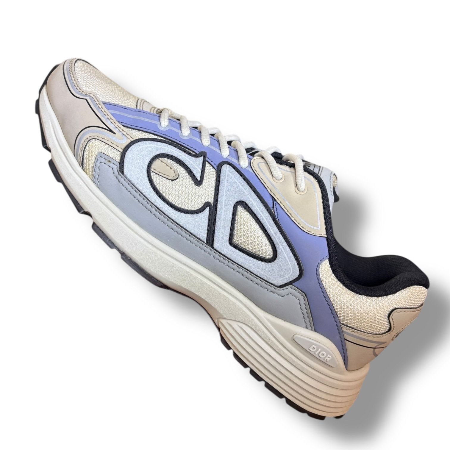 Dior Dior B30 Blue Tan Grey Sneakers | Size 45(12US) Size US 12 / EU 45 - 6 Thumbnail