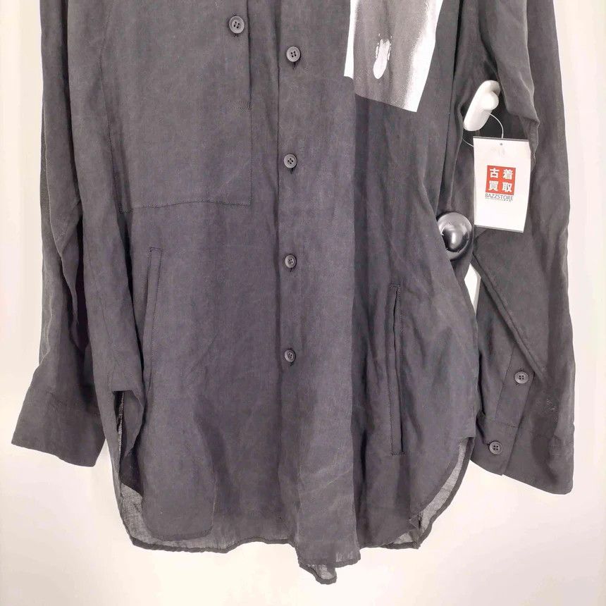 Yohji Yamamoto yohji yamamoto POUR HOMME 24SS CELLULOSE LONG SHIRT Size US M / EU 48-50 / 2 - 5 Thumbnail