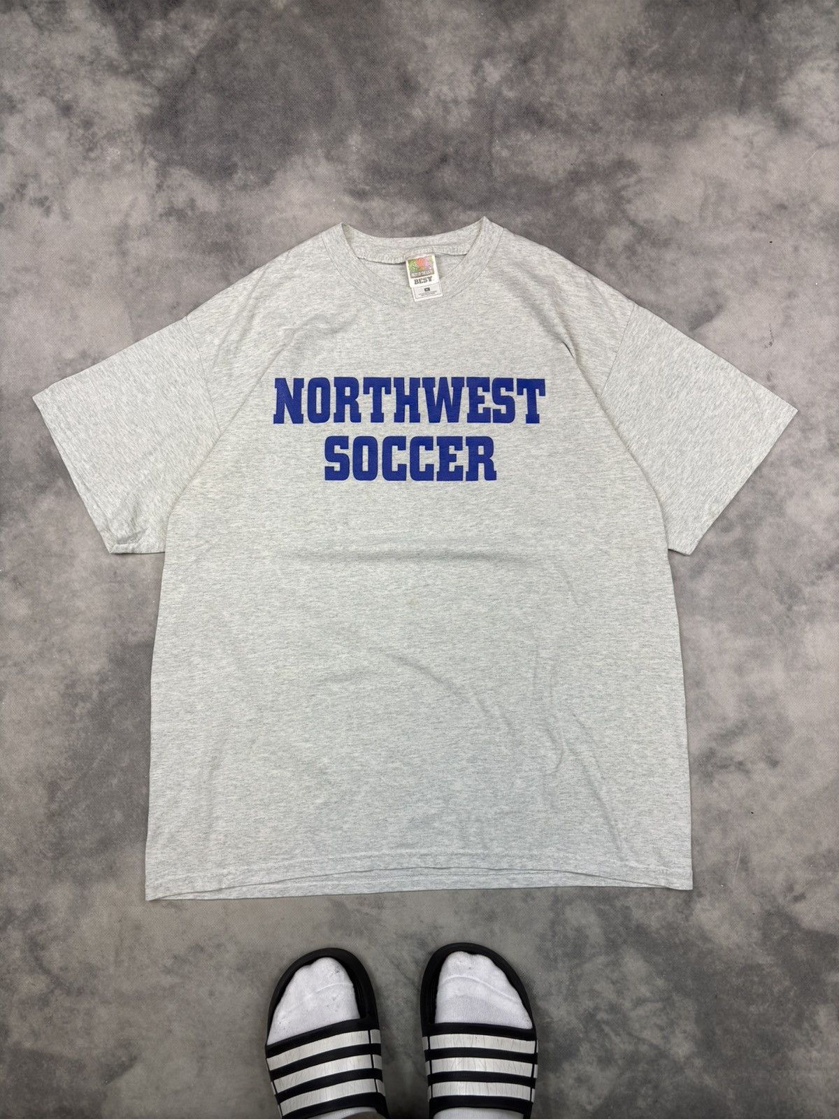 Vintage Vintage Northwest Soccer Player College University T shirt Size US XL / EU 56 / 4 - 1 Thumbnail