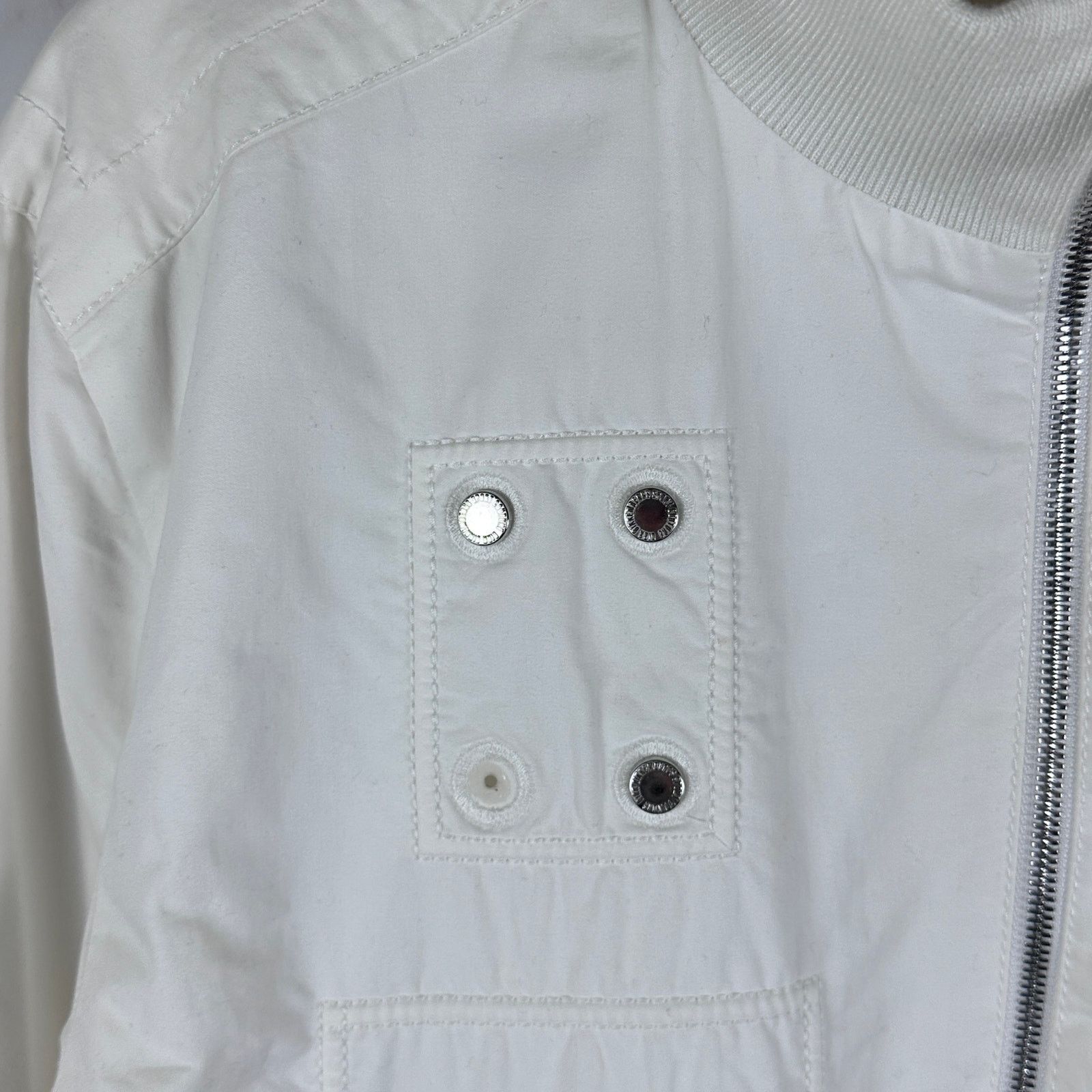 Dirk Bikkembergs S/S09 White Sports Couture Button Jacket Size US L / EU 52-54 / 3 - 5 Thumbnail