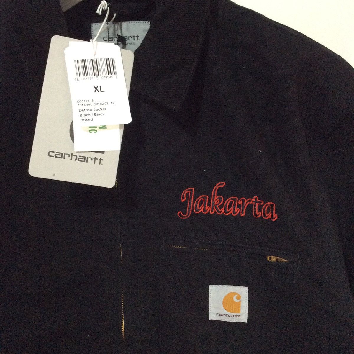 Carhartt Wip Detroit Jacket Carhartt Wip open Store Jakarta XL black new Size US XL / EU 56 / 4 - 17 Thumbnail