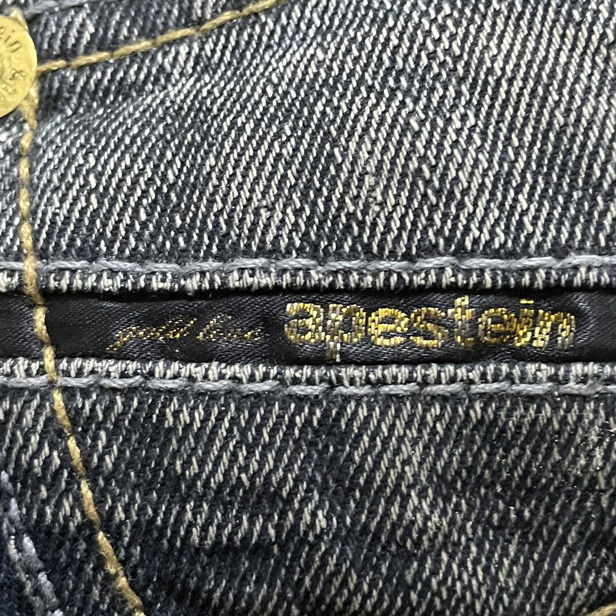 If Six Was Nine Rare Vintage Japanese Brand Apestain Jeans 2000s Size US 36 / EU 52 - 9 Thumbnail