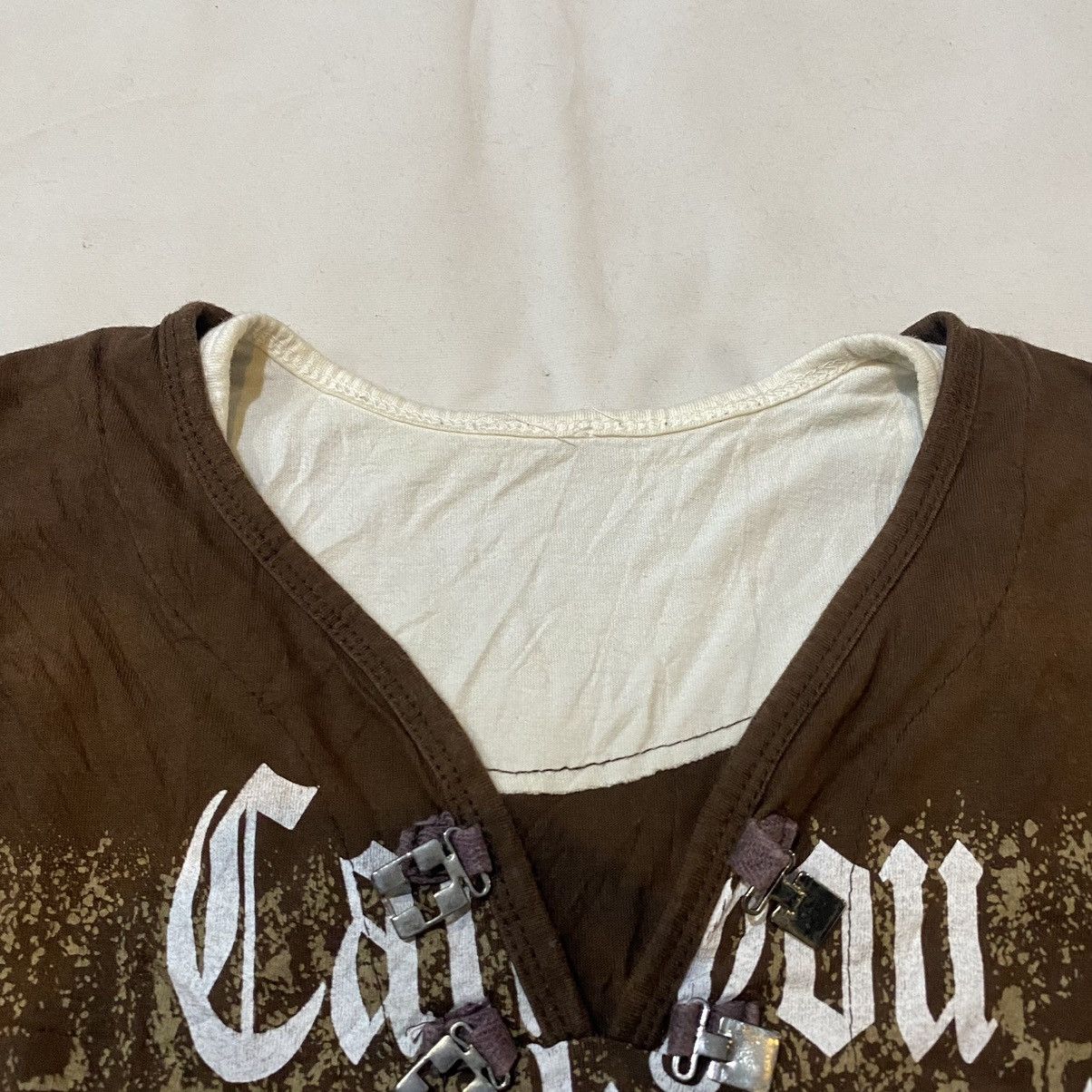 Beauty Beast × If Six Was Nine × Japanese Brand Japanese Poem Double Layer Y2K Distressed Grunge Style Size US L / EU 52-54 / 3 - 8 Thumbnail