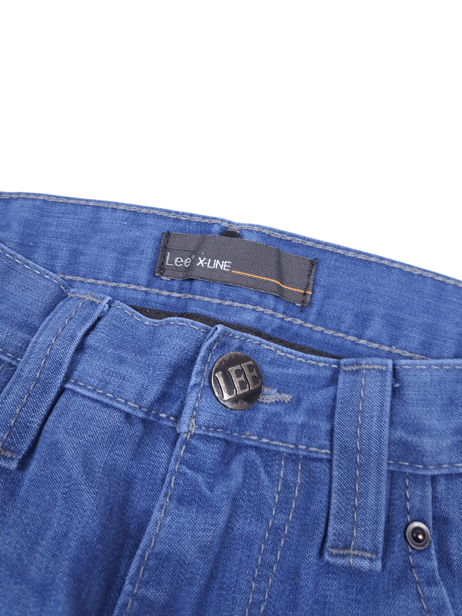 Lee × Vintage 💎 Lee X-line 32/36 Slim Blue Jeans Denim Size US 32 / EU 48 - 4 Thumbnail