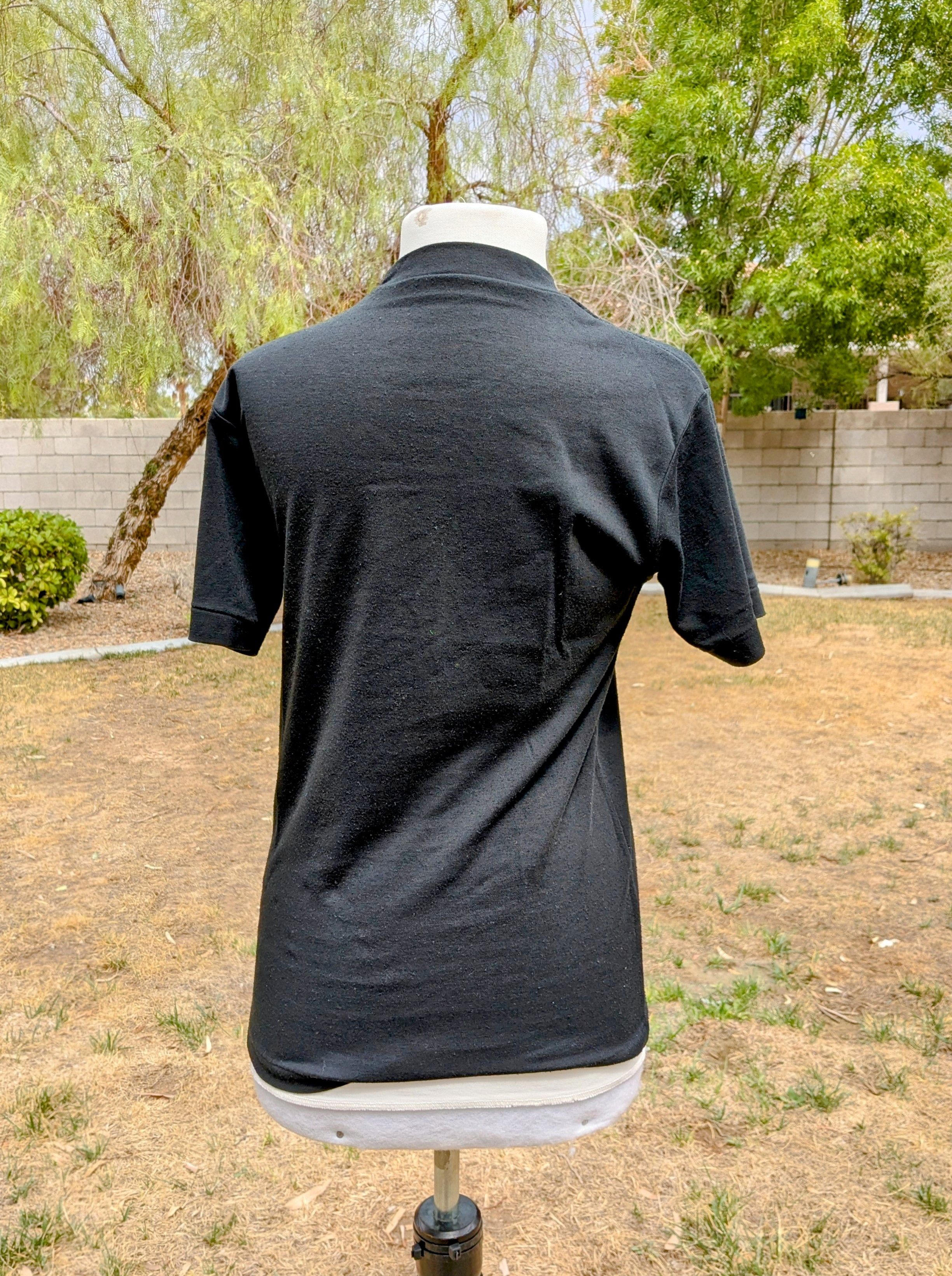 Vintage Vintage Women's Blank T-Shirt 90s Single Stitch Short Sleeve Size S / US 4 / IT 40 - 4 Thumbnail