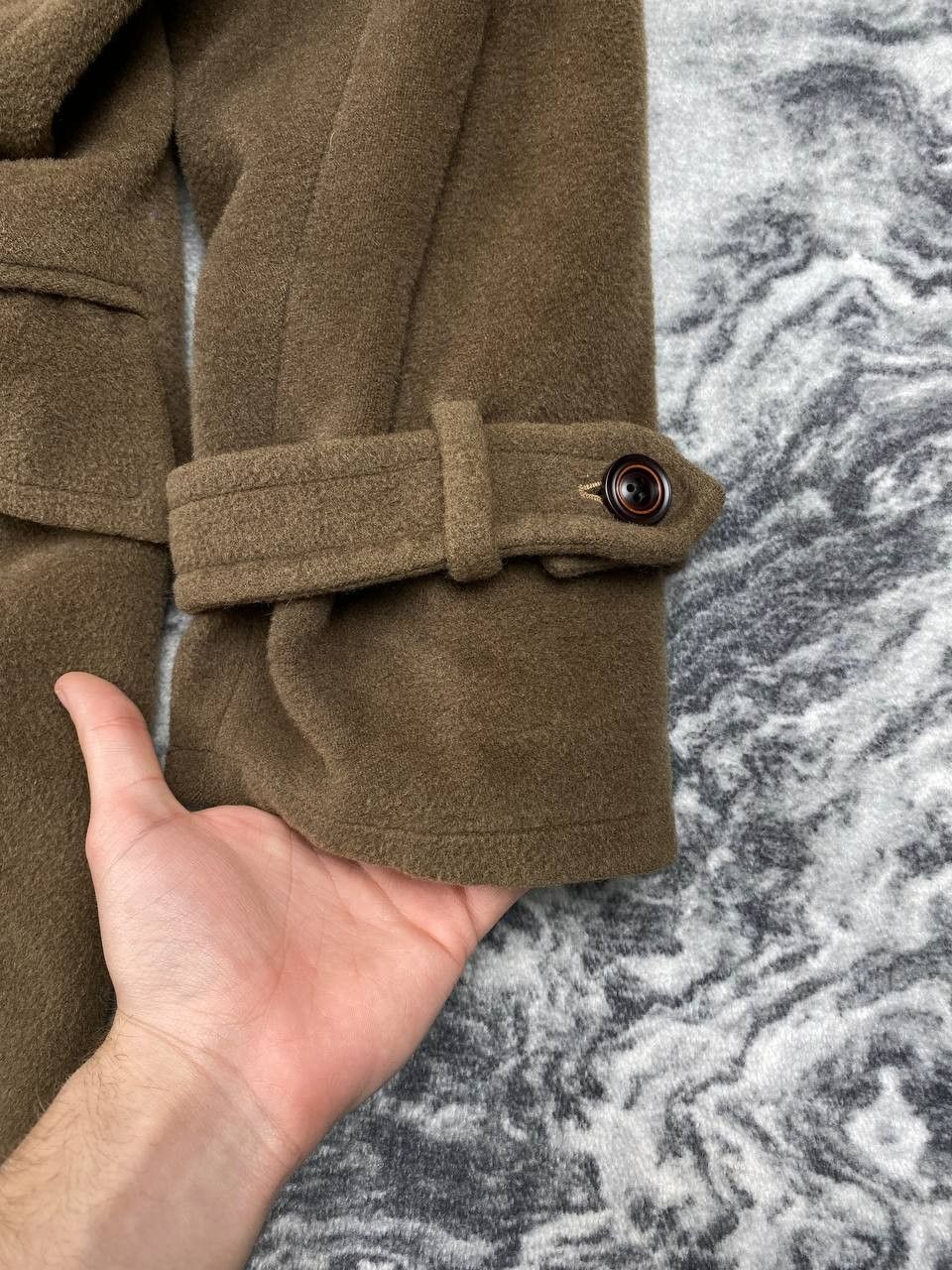 Gucci Vintage Gucci 80s Woool Cashmere Coat Women Double Breasted Size M / US 6-8 / IT 42-44 - 11 Thumbnail