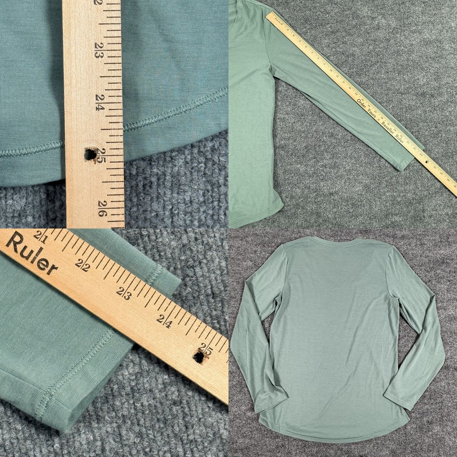 Athleta Athleta Shirt Womens Small Long Sleeve V Neck Essential Lightweight Soft FA21 Size S / US 4 / IT 40 - 8 Thumbnail