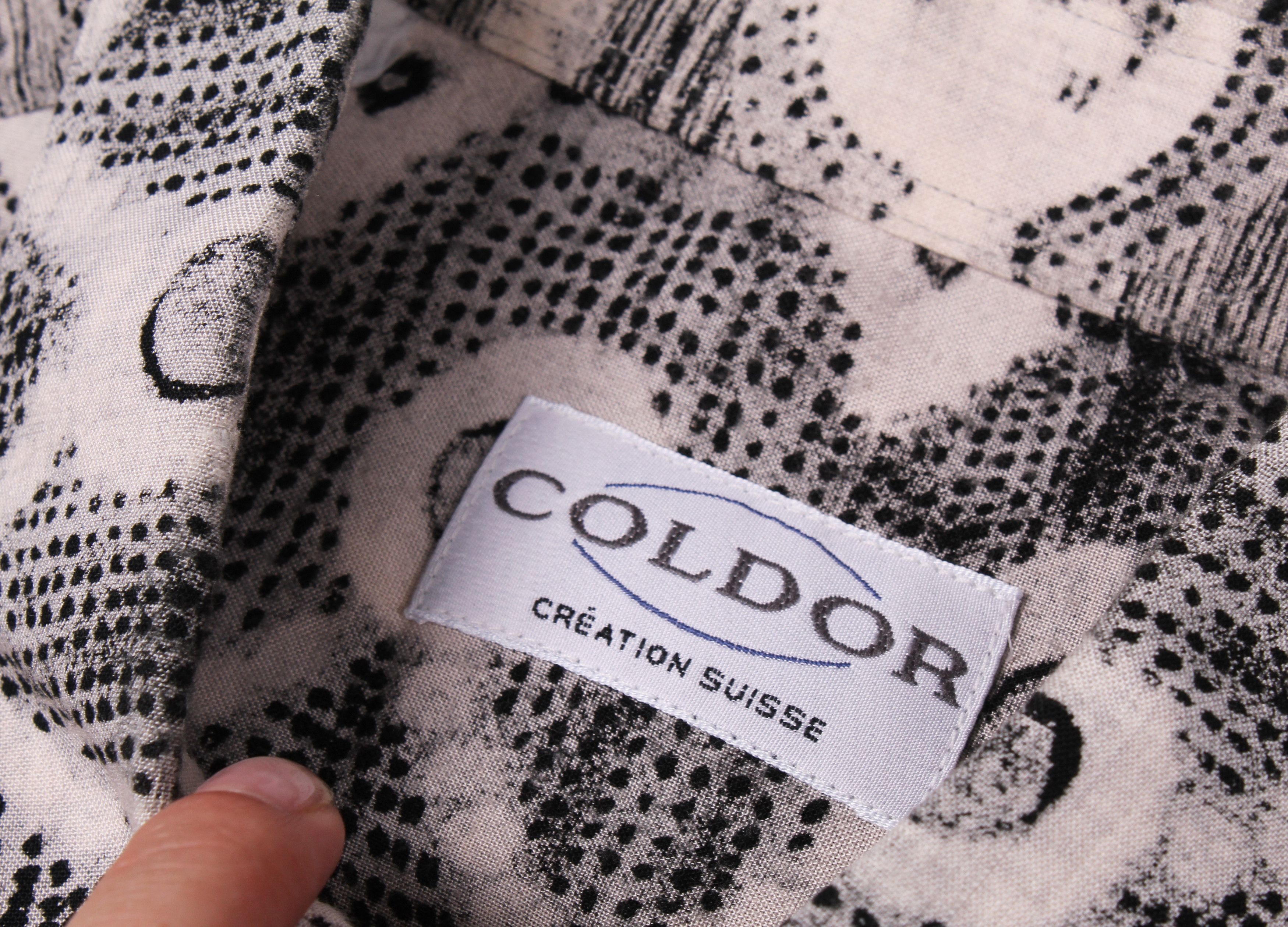 Vintage Stunning Coldor Vintage 90's Graphic Print Shirt Size US L / EU 52-54 / 3 - 4 Thumbnail