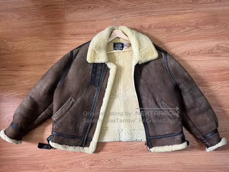 Schott Schott B3 90s bomber jacket Size US S / EU 44-46 / 1 - 6 Thumbnail