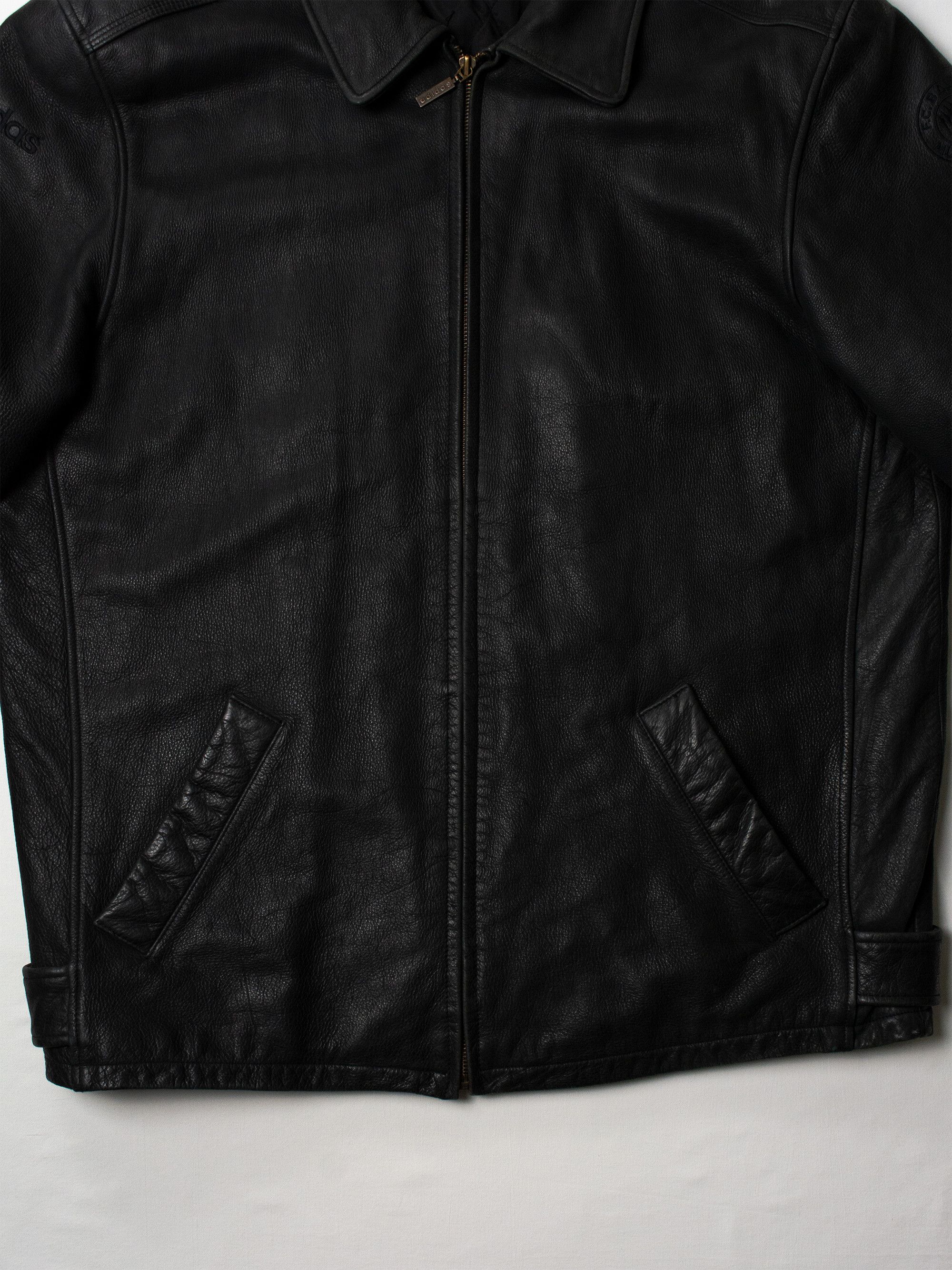 Adidas Adidas - (vintage) Bayern Munchen leather jacket - size L Size US L / EU 52-54 / 3 - 4 Thumbnail