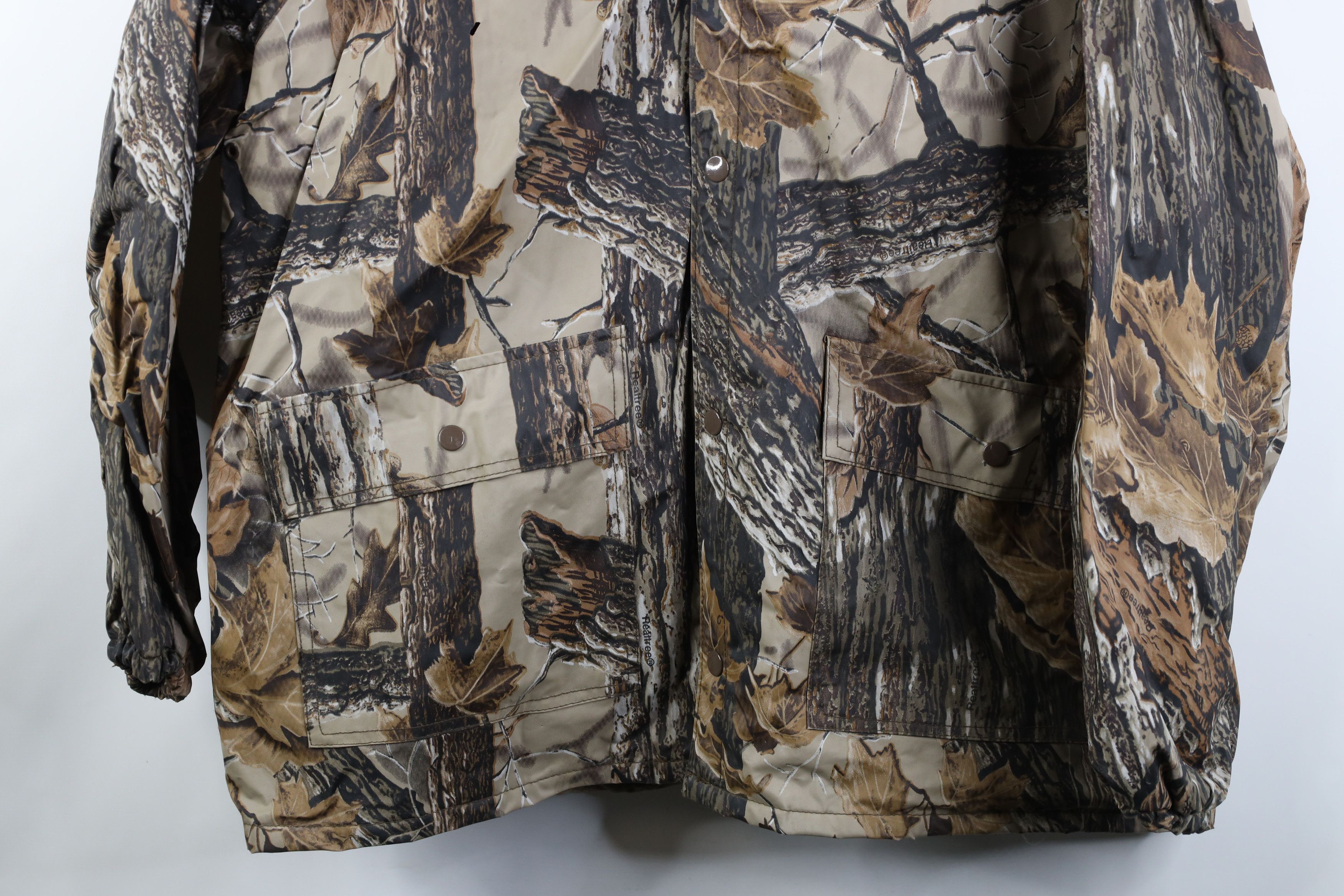 Vintage Vintage 90s Streetwear Waterproof Realtree Camouflage Jacket Size US M / EU 48-50 / 2 - 3 Thumbnail