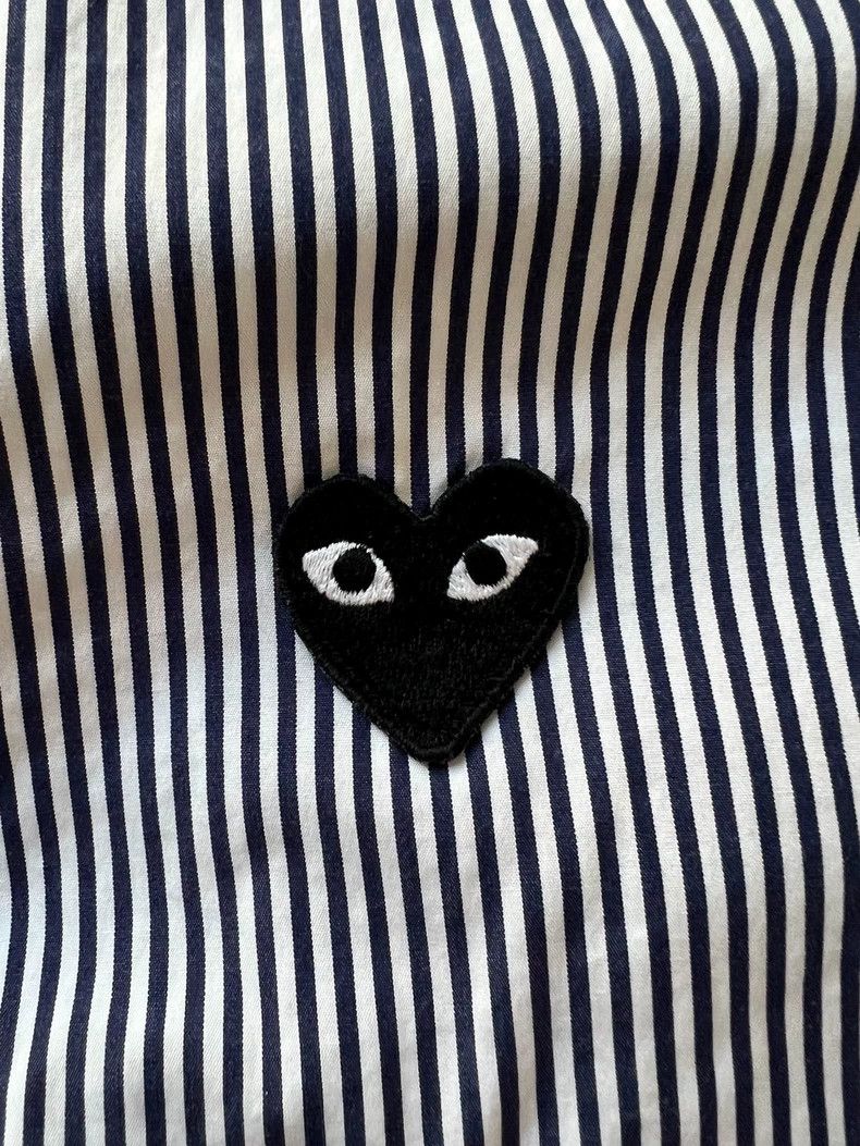 Comme des Garcons Comme Des Garcons Little Black Heart Shirt Size L / US 10 / IT 46 - 3 Thumbnail