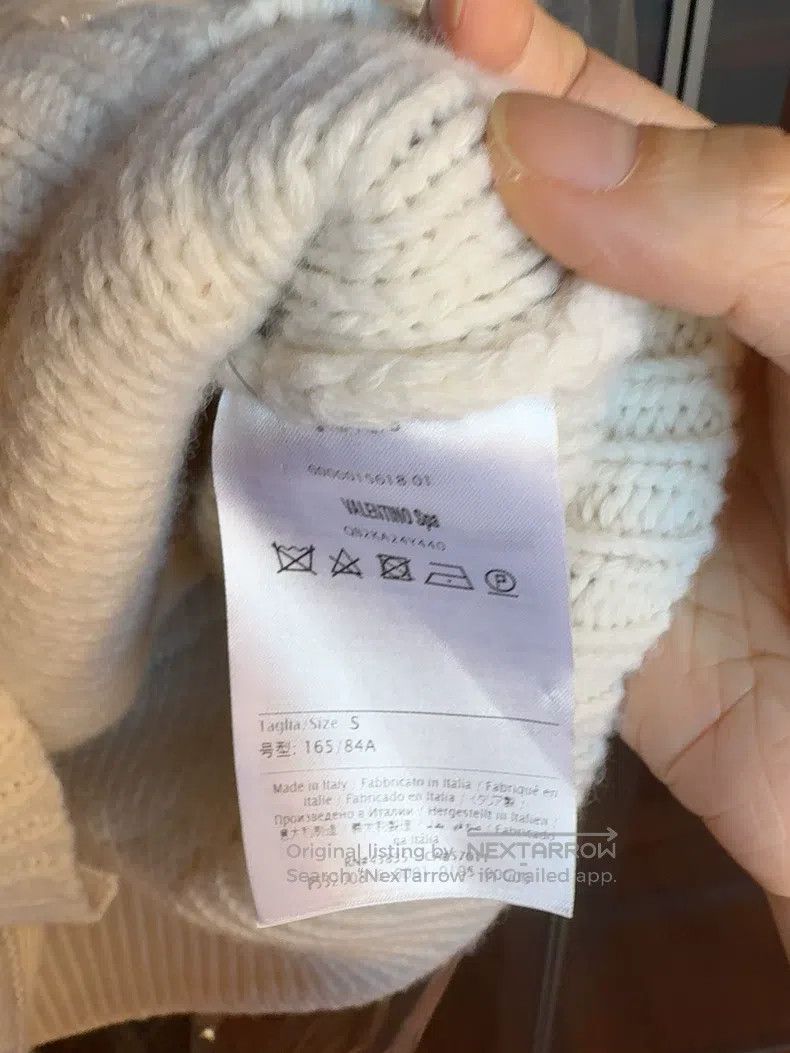 Valentino Valentino White lace patchwork knitted cardigan Size S / US 4 / IT 40 - 3 Thumbnail