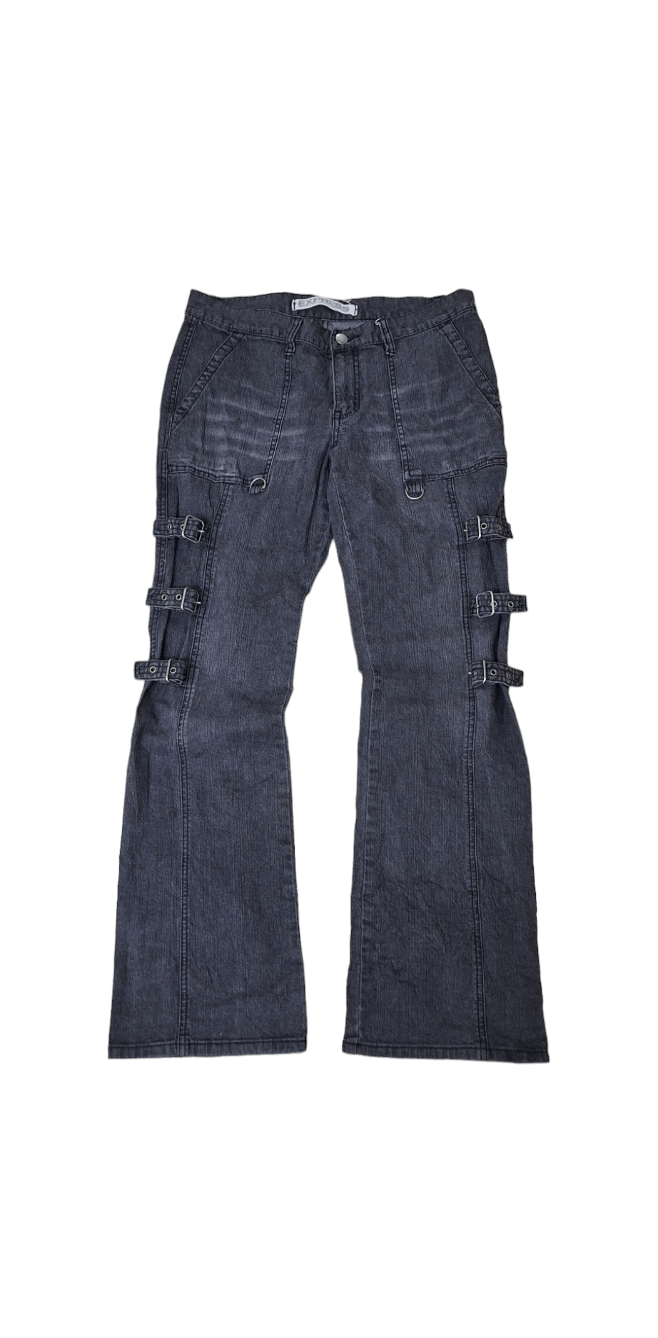 If Six Was Nine × Japanese Brand × Le Grande Bleu (L.G.B.) Rare Japanese Brand Express Bondage Flare Denim Size US 33 - 2 Thumbnail