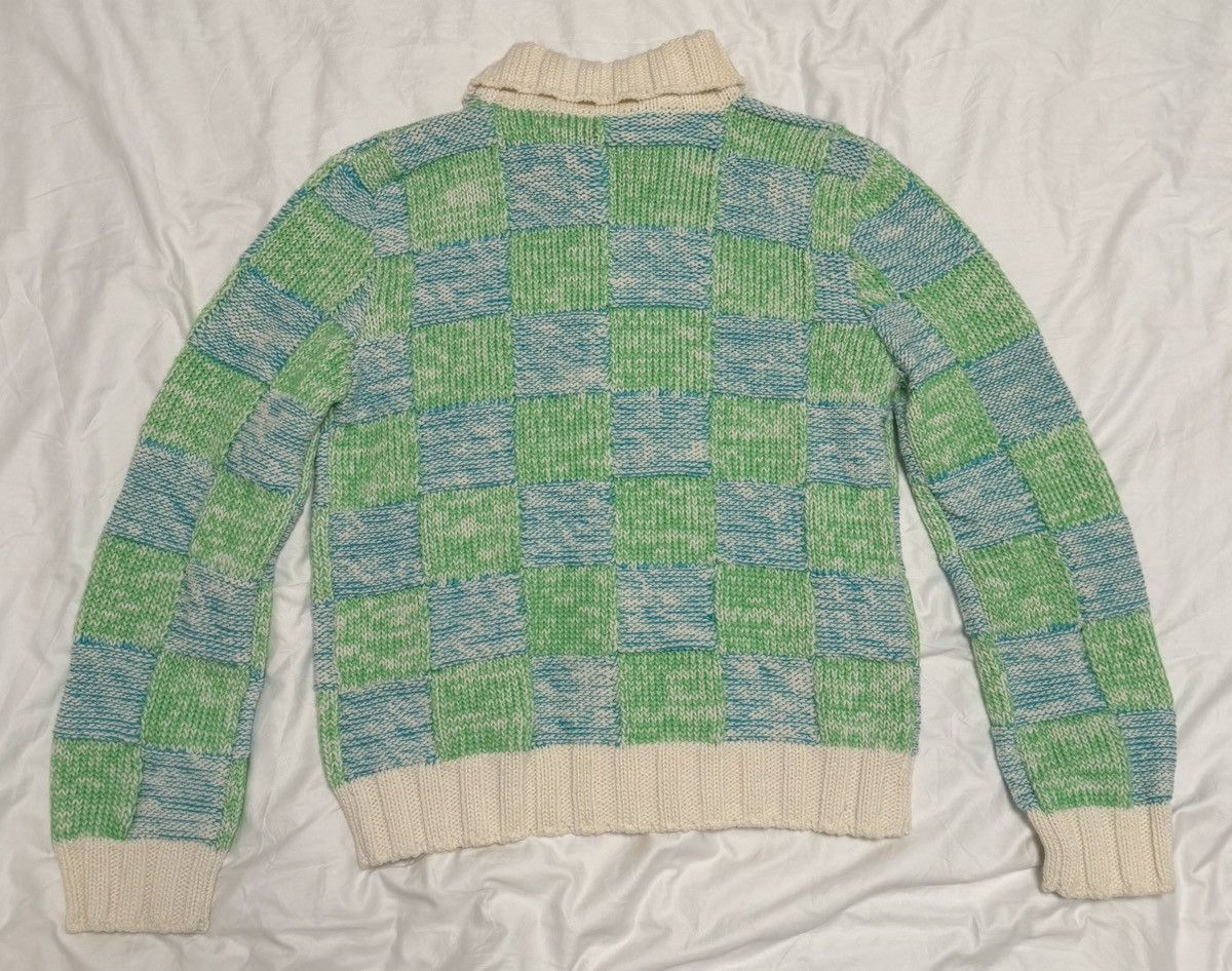 Louis Vuitton Louis Vuitton SS22 Damier Wool Cardigan - Virgil Abloh Size US XL / EU 56 / 4 - 2 Thumbnail