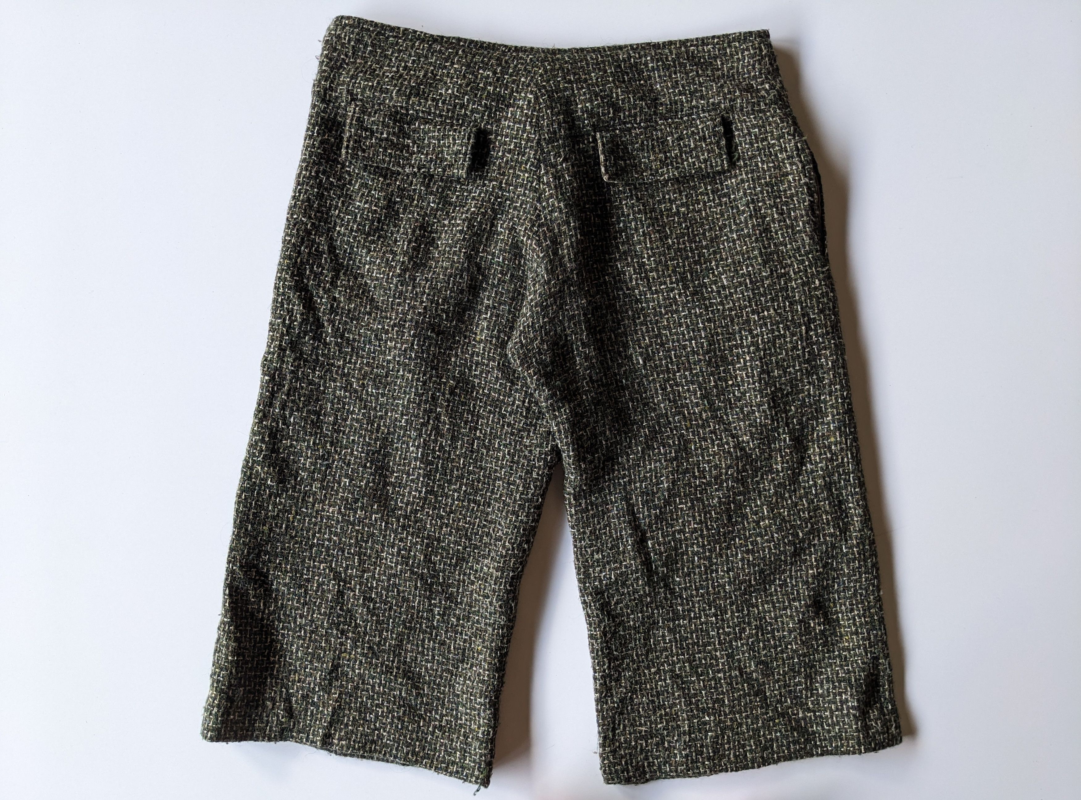 Y's × Yohji Yamamoto Vintage Y's Yohji Yamamoto cropped wool samurai pant Size US 36 / EU 52 - 2 Thumbnail