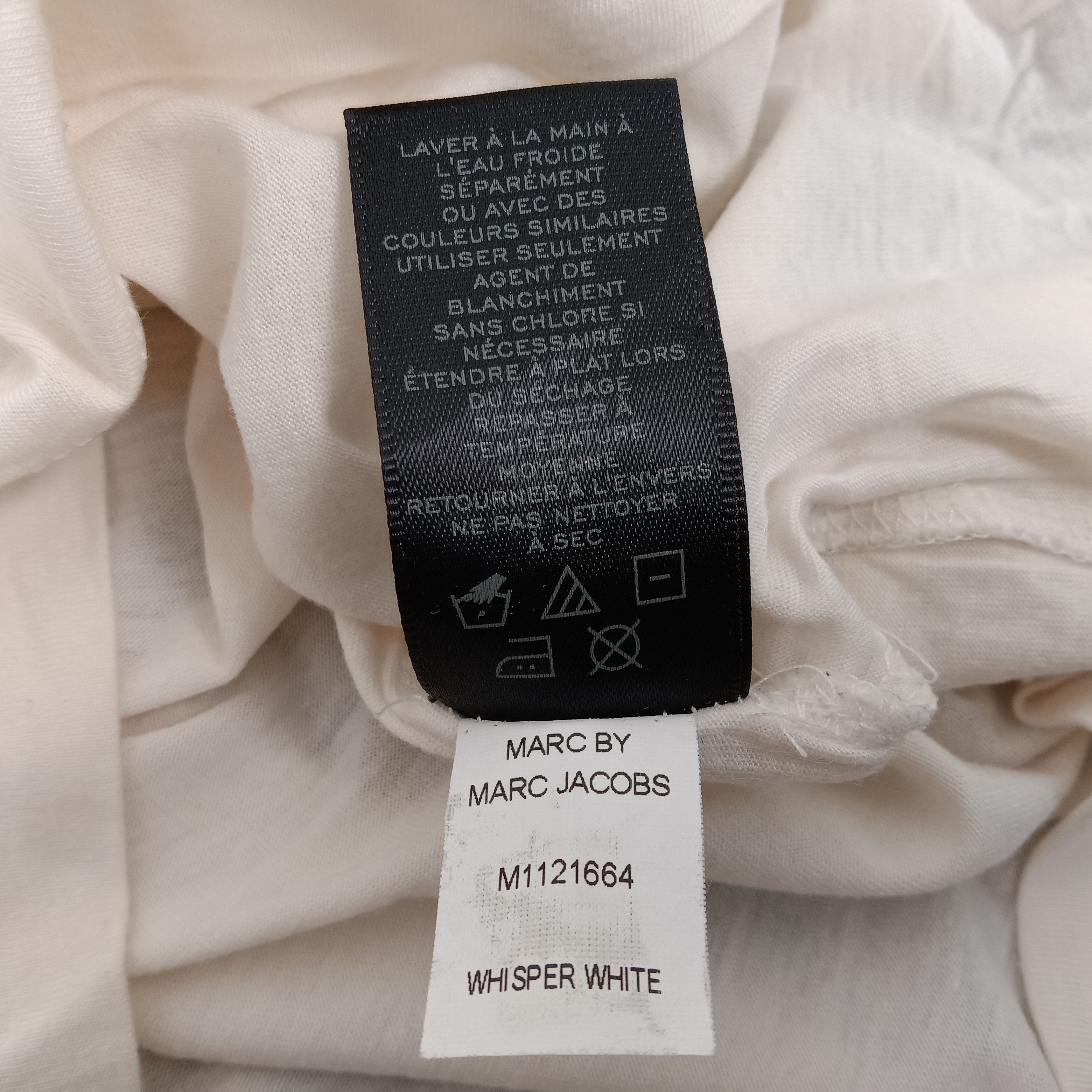Designer × Marc by Marc Jacobs × Vintage Marc By Marc Jacobs Designer Art Tshirt Size XS / US 0-2 / IT 36-38 - 8 Thumbnail