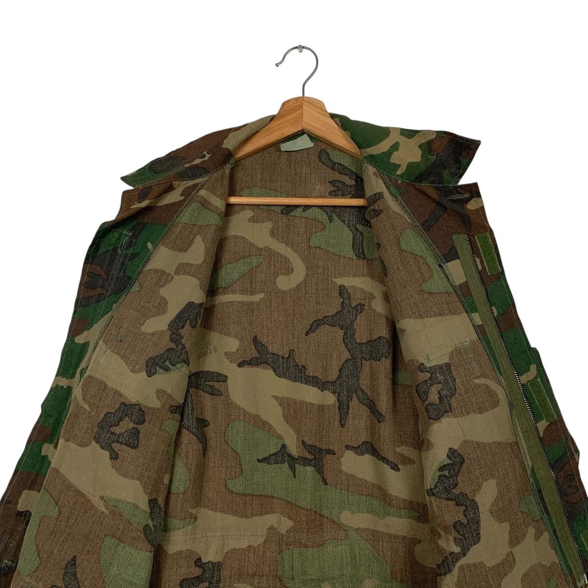 Vintage Vintage US Military Combat Camouflage Jacket Size US L / EU 52-54 / 3 - 12 Thumbnail