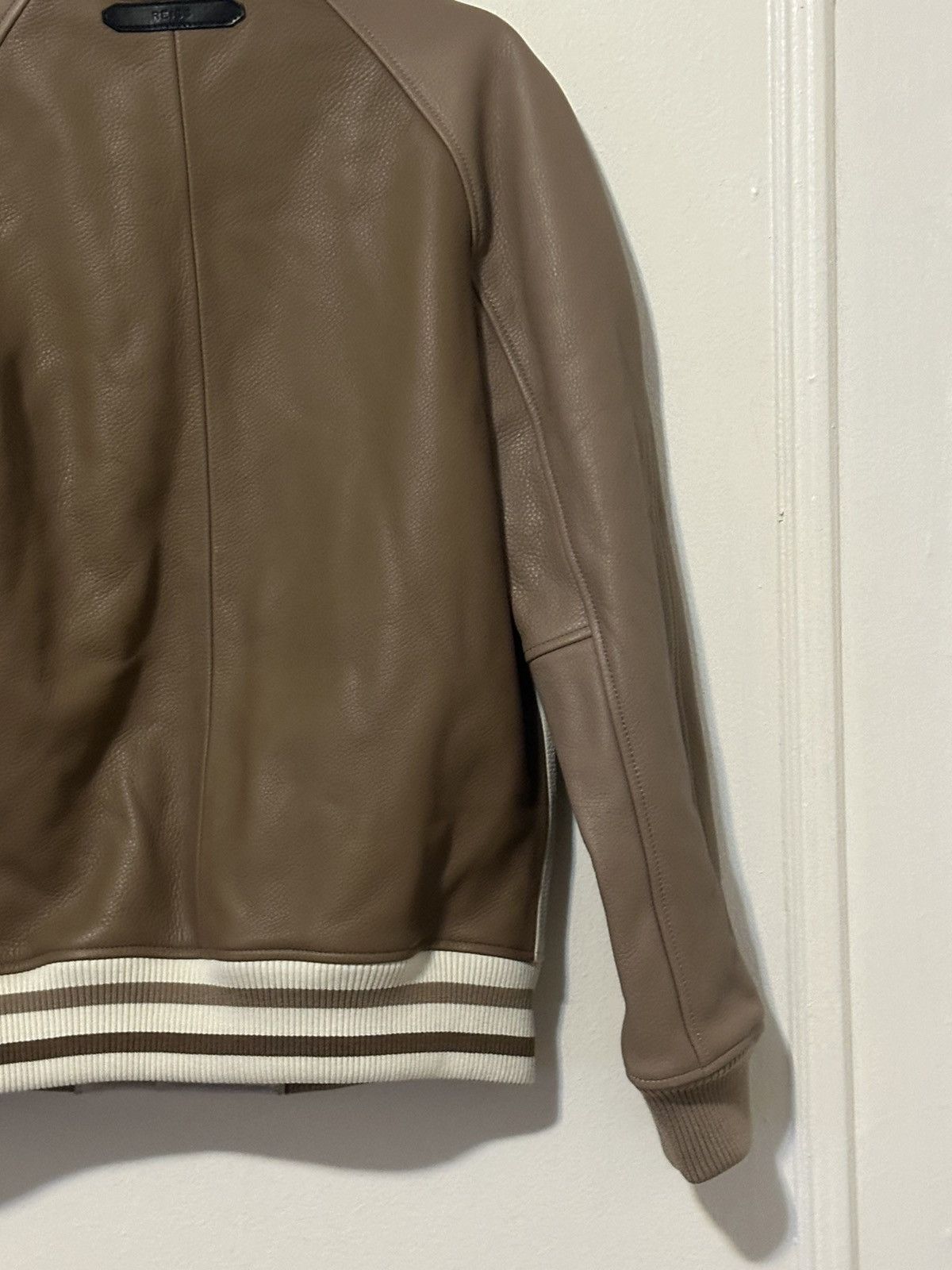 Reiss NWT men's leather jacket Size US S / EU 44-46 / 1 - 9 Thumbnail
