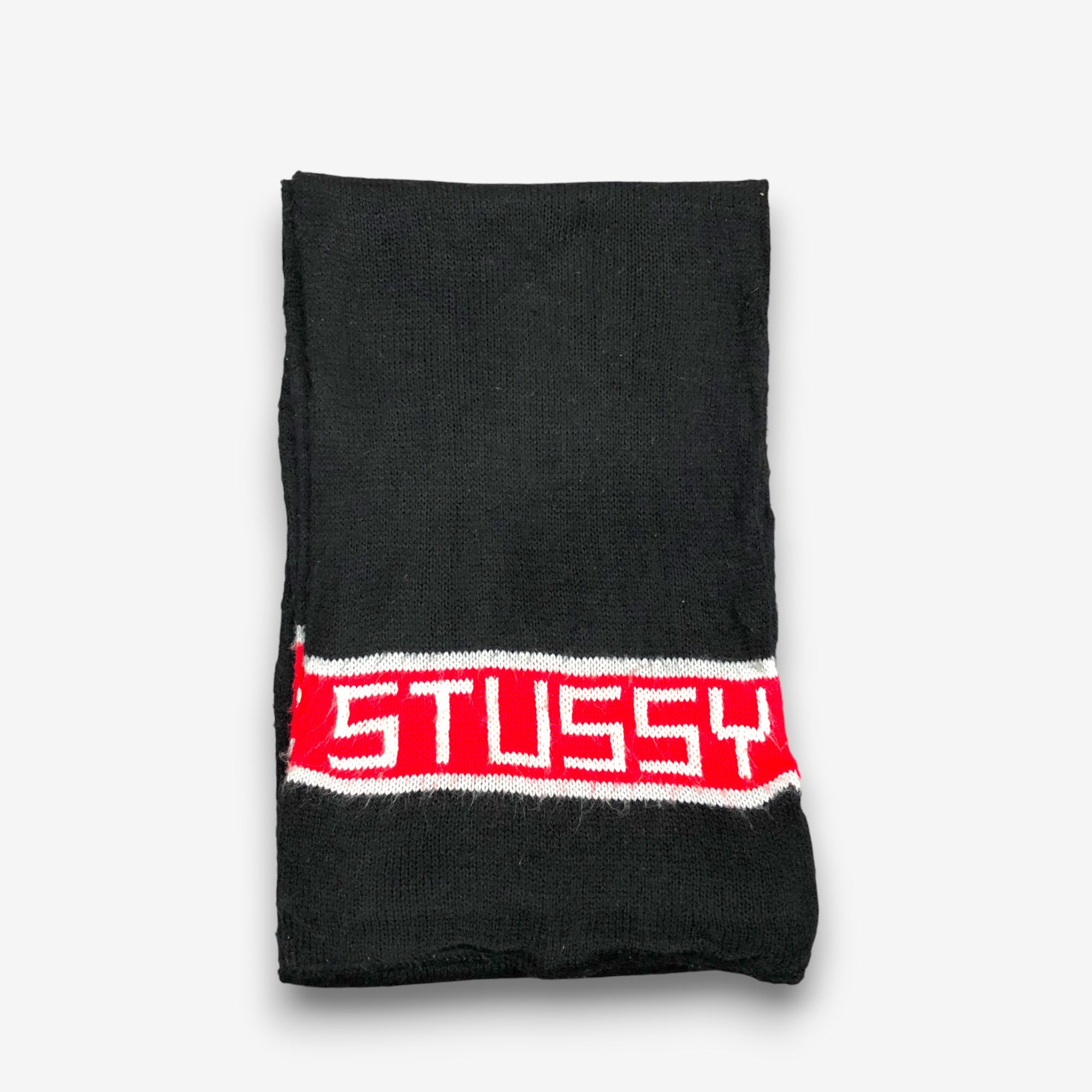 Stussy Vintage Stussy Scarf Muffler Wool Cashmere Scarves Size ONE SIZE - 3 Thumbnail
