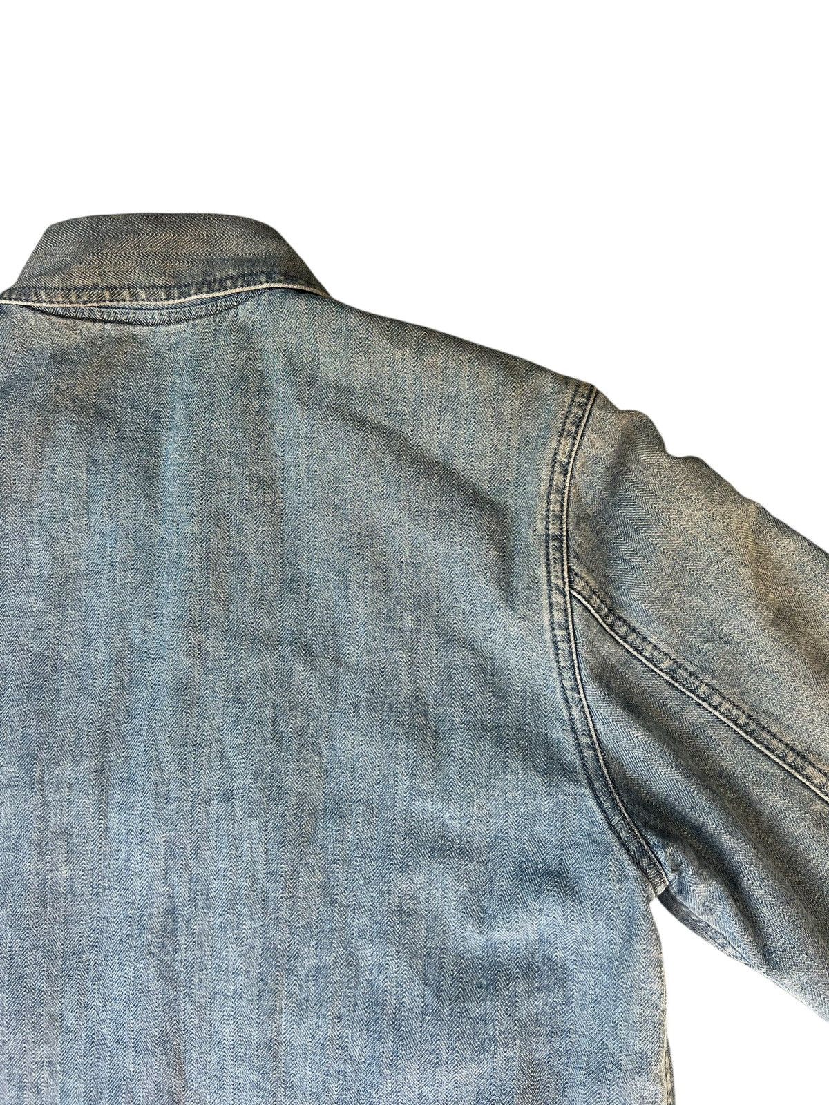 Full Count & Co. × Vintage Vintage Full Count Dirty Mud HBT Denim Jacket Lined Size US M / EU 48-50 / 2 - 22 Thumbnail