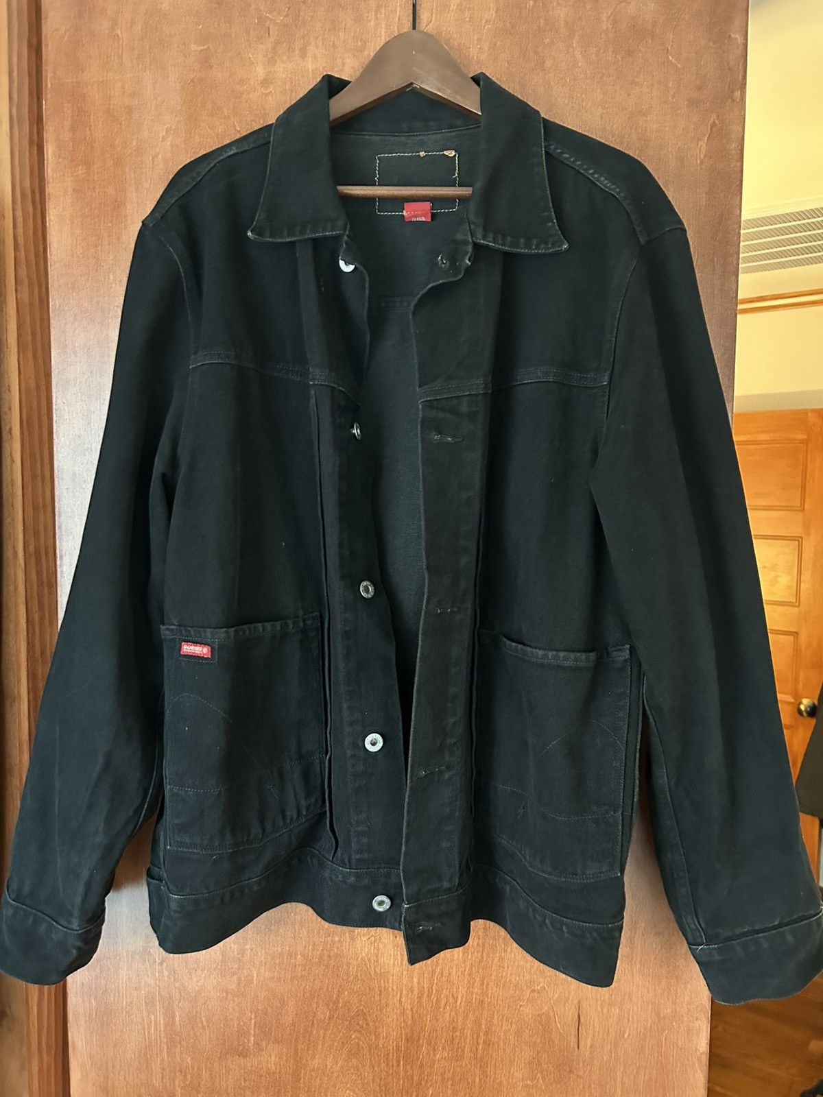 Guess × Vintage Black Guess vintage denim jacket unique Size US M / EU 48-50 / 2 - 1 Thumbnail