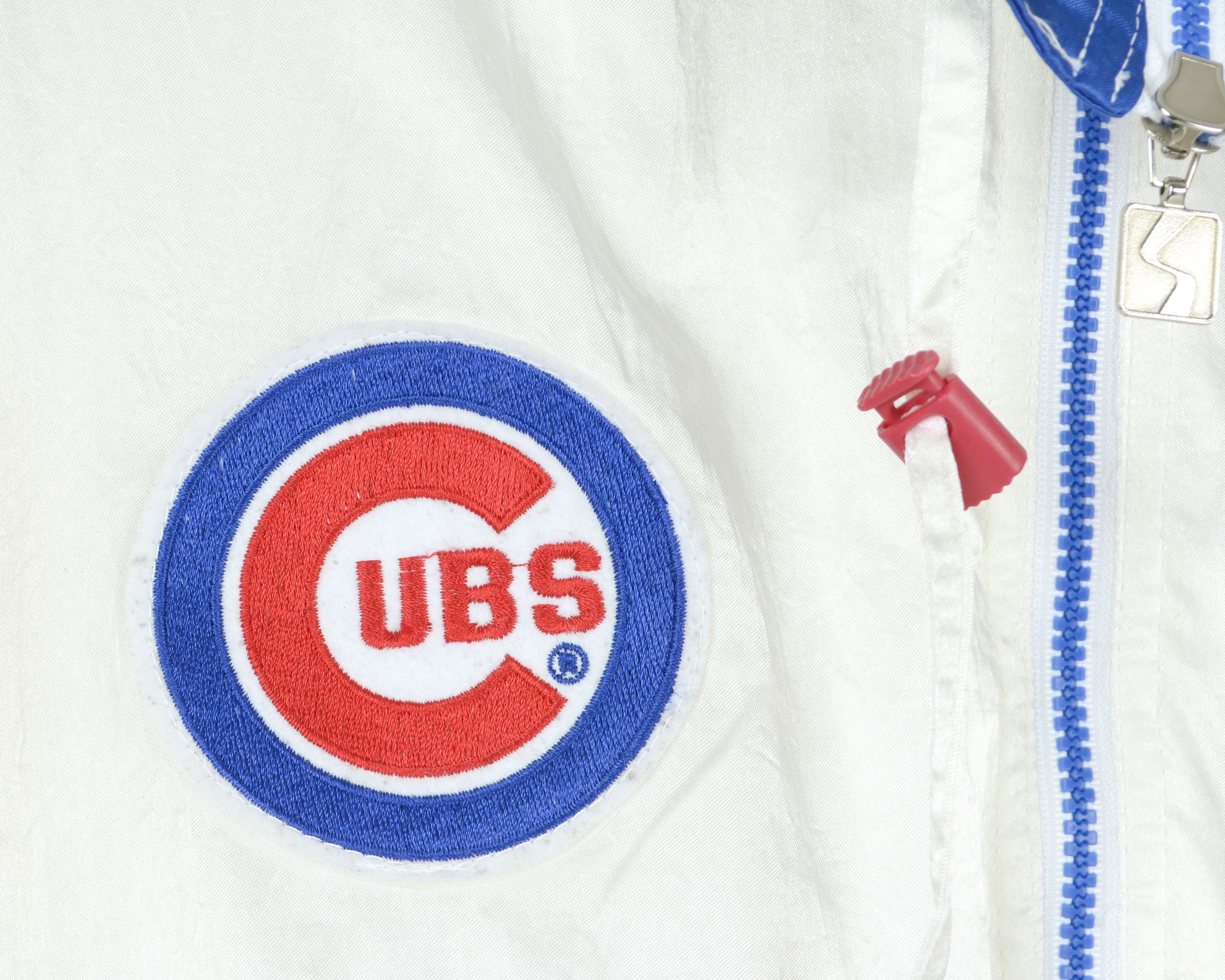 MLB Deadstock Chicago Cubs Vintage Women's XL Nylon Shell Jacket Size XL / US 12-14 / IT 48-50 - 8 Thumbnail