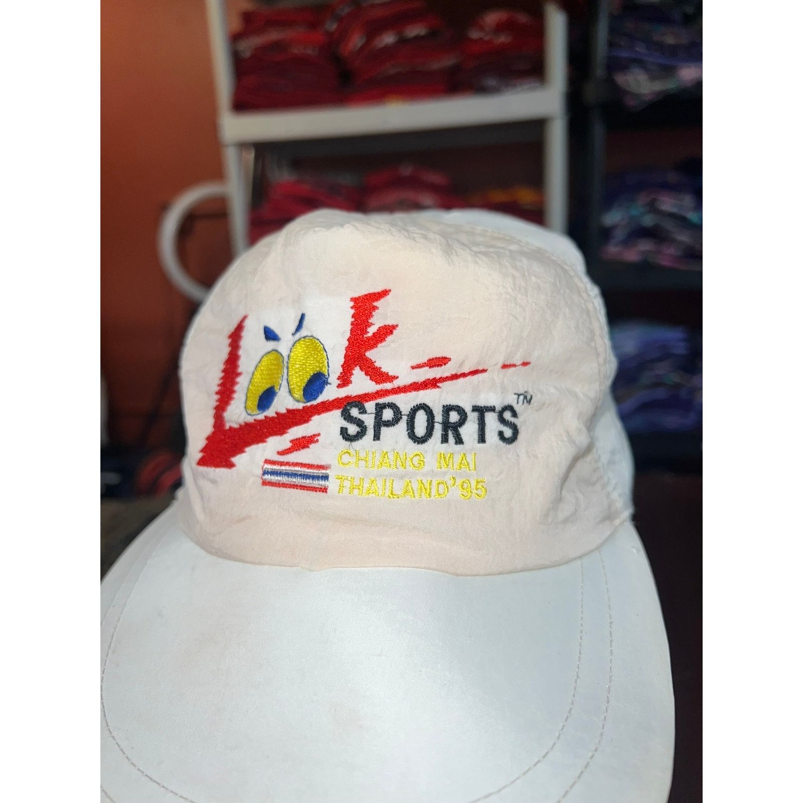 Vintage Vintage Look Sports Hat Chiang Mai Thailand 95 Cap VTG 90s Size ONE SIZE - 3 Thumbnail