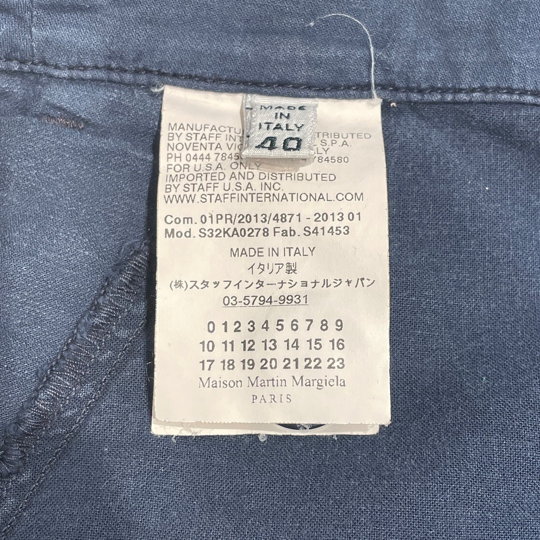 Maison Margiela Archive Denim Pants Size 29" - 3 Thumbnail