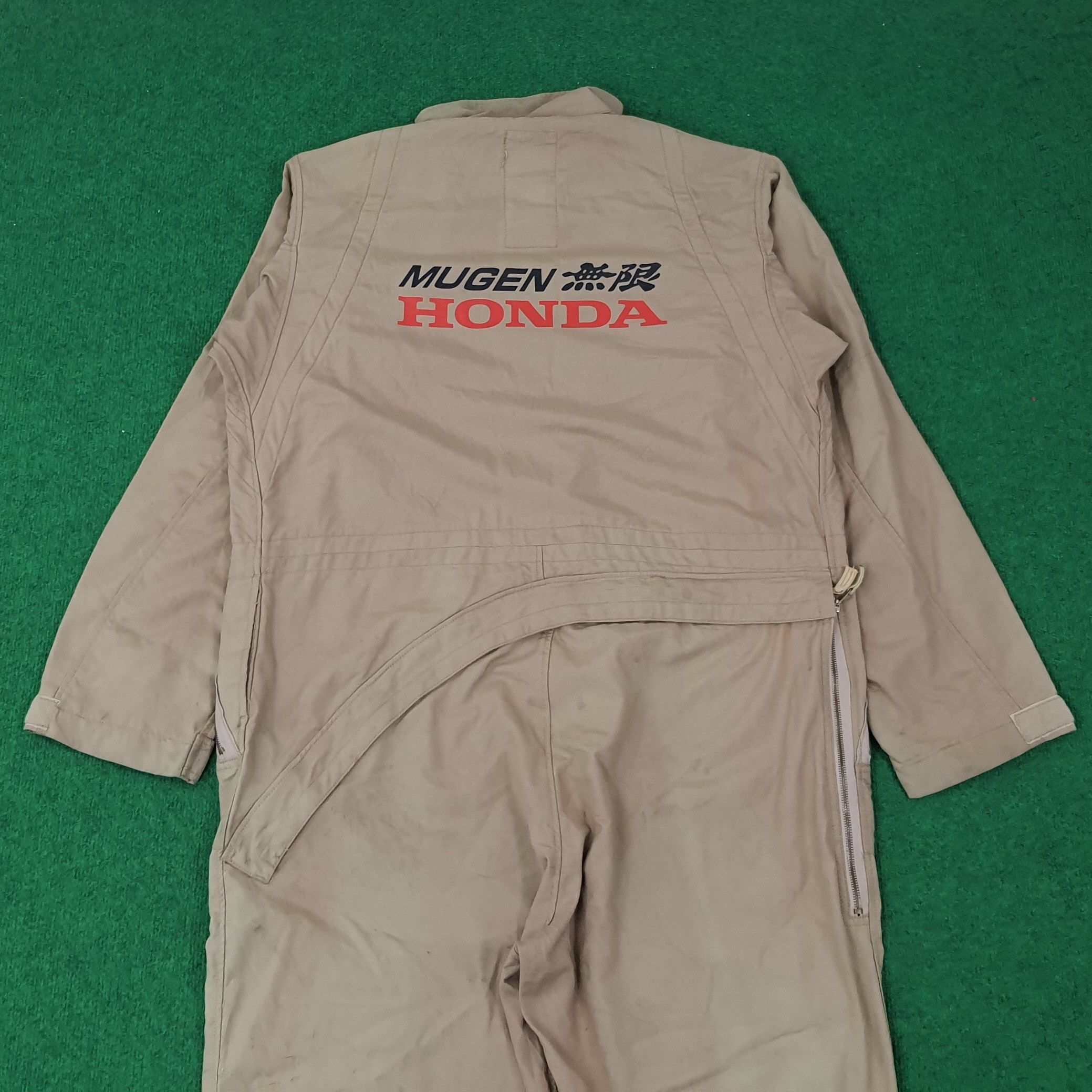 Japanese Brand × Vintage Vintage Honda Mugen Japan Motorsports Coverall C236N6 Size US L / EU 52-54 / 3 - 2 Thumbnail