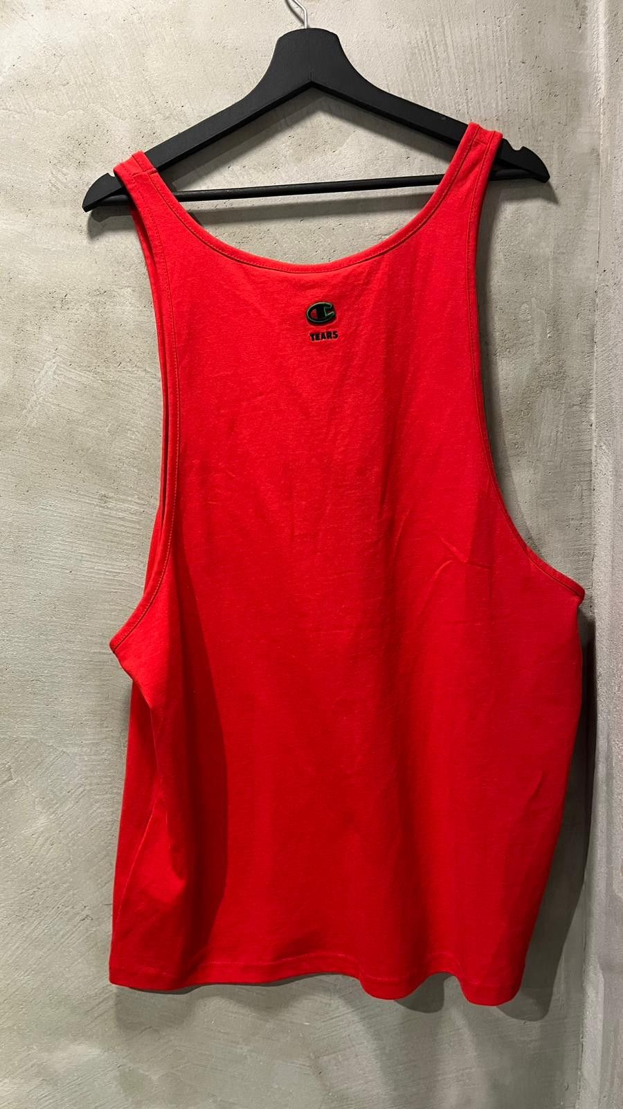 Champion × DENIM TEARS Champion x Denim Tears Red Tank Top Size US M / EU 48-50 / 2 - 2 Thumbnail