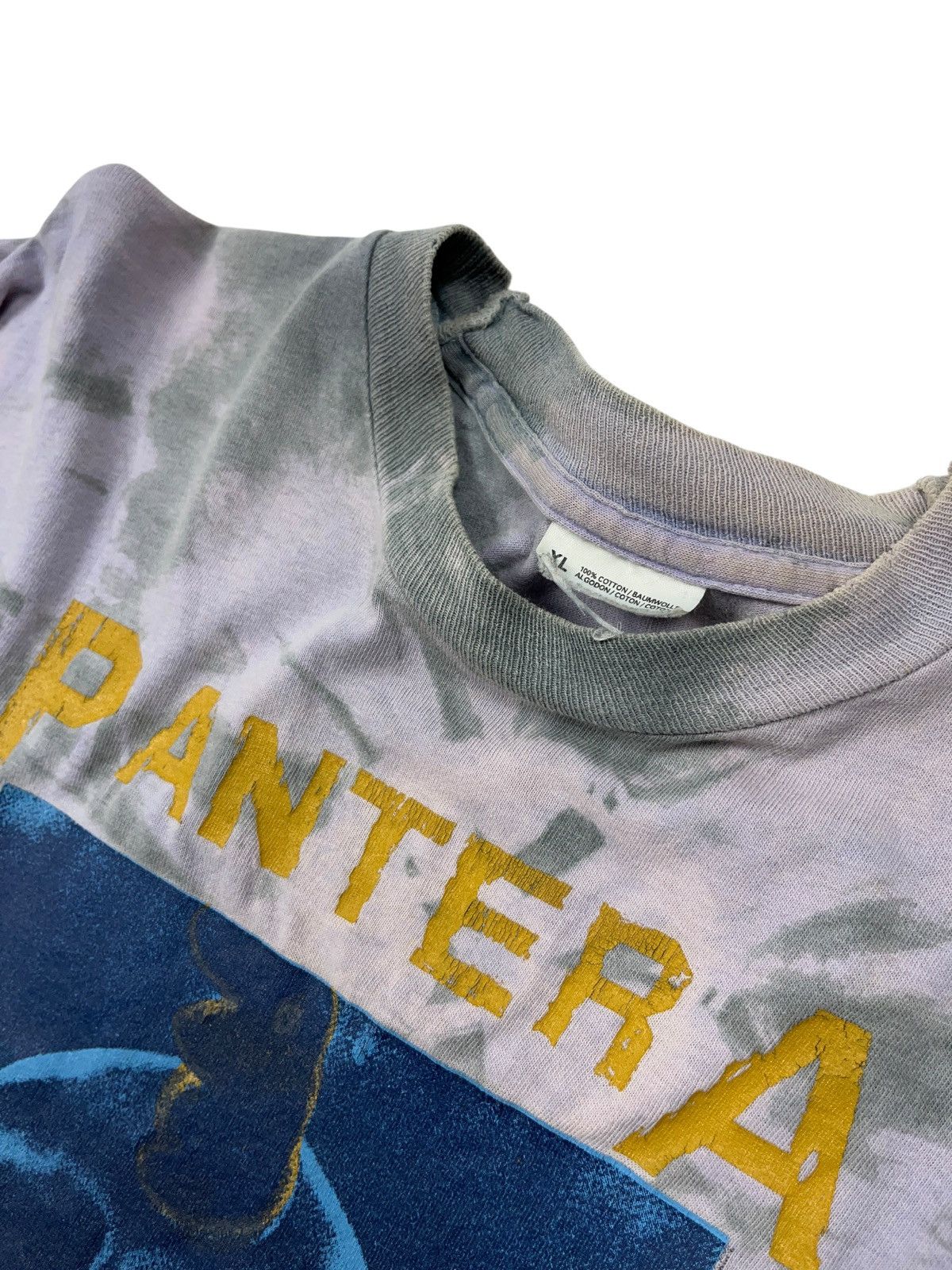 Band Tees Vintage 90s Pantera Far Beyond Driven Tie Dye Long Sleeve T Size US XL / EU 56 / 4 - 3 Thumbnail