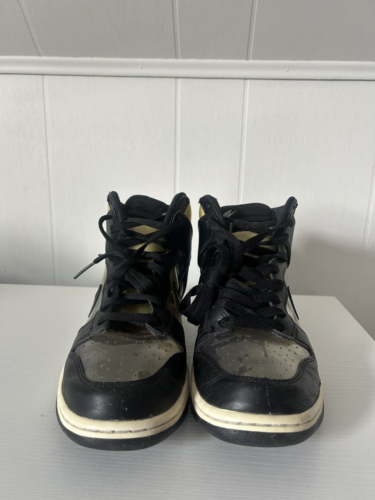 Comme des Garcons × Nike Nike Dunk Hi Retro CDG Clear Size US 10 / EU 43 - 3 Thumbnail