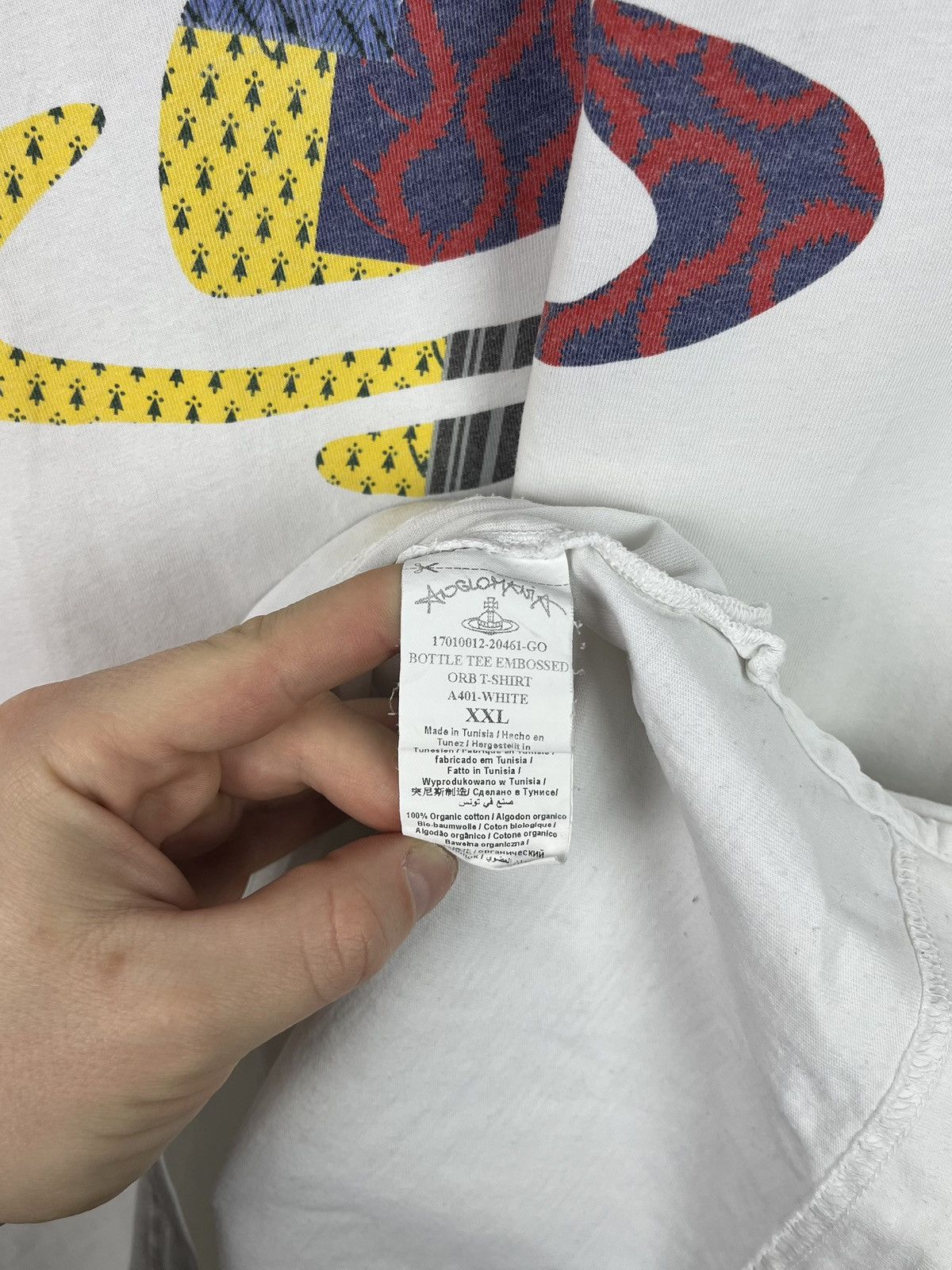 Vivienne Westwood Vivienne Westwood Anglomania Big Logo T-shirt Rare Hype Y2K Size US XL / EU 56 / 4 - 9 Thumbnail