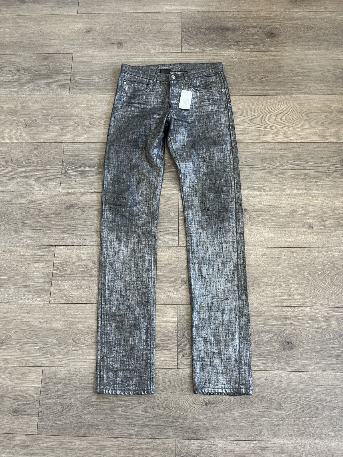 Dior Ss08 dior radioactive denim Size US 29 - 1 Thumbnail