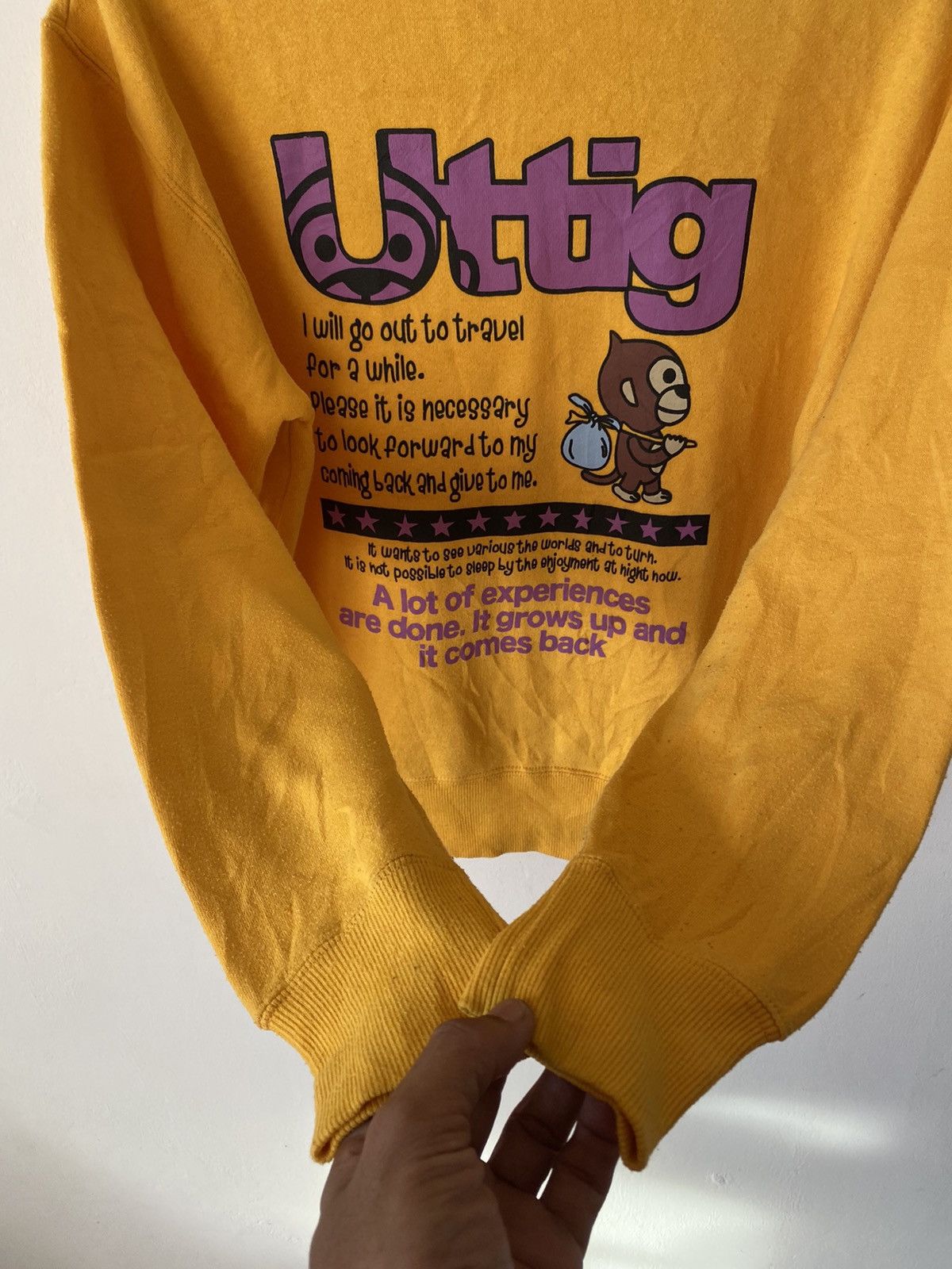 Japanese Brand × Vintage UITTG Baby The Travel Is Cool Size US M / EU 48-50 / 2 - 3 Thumbnail