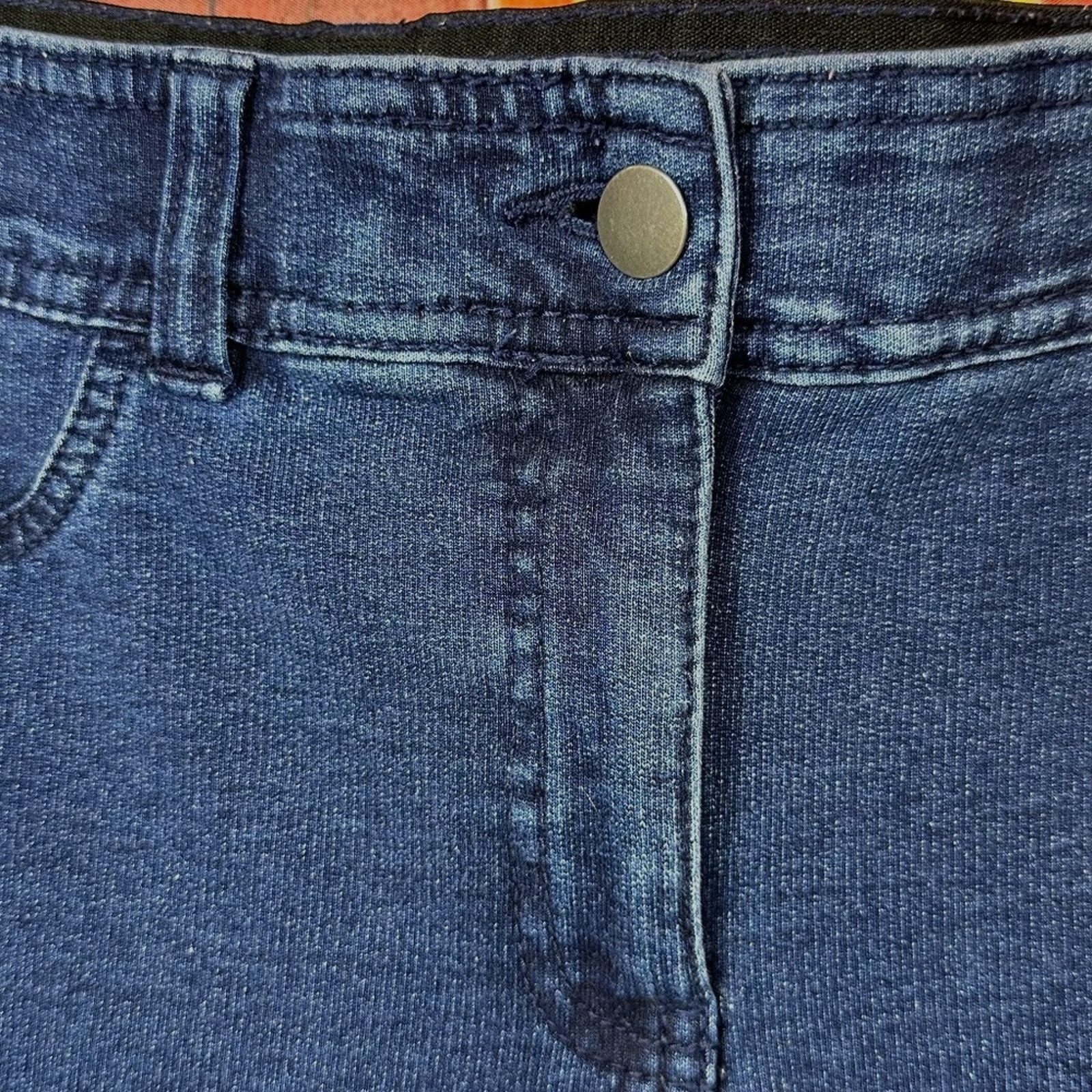Other Style & Co High Rise Jeggings Med Blue size 10 Size 32" / US 10 / IT 46 - 4 Thumbnail