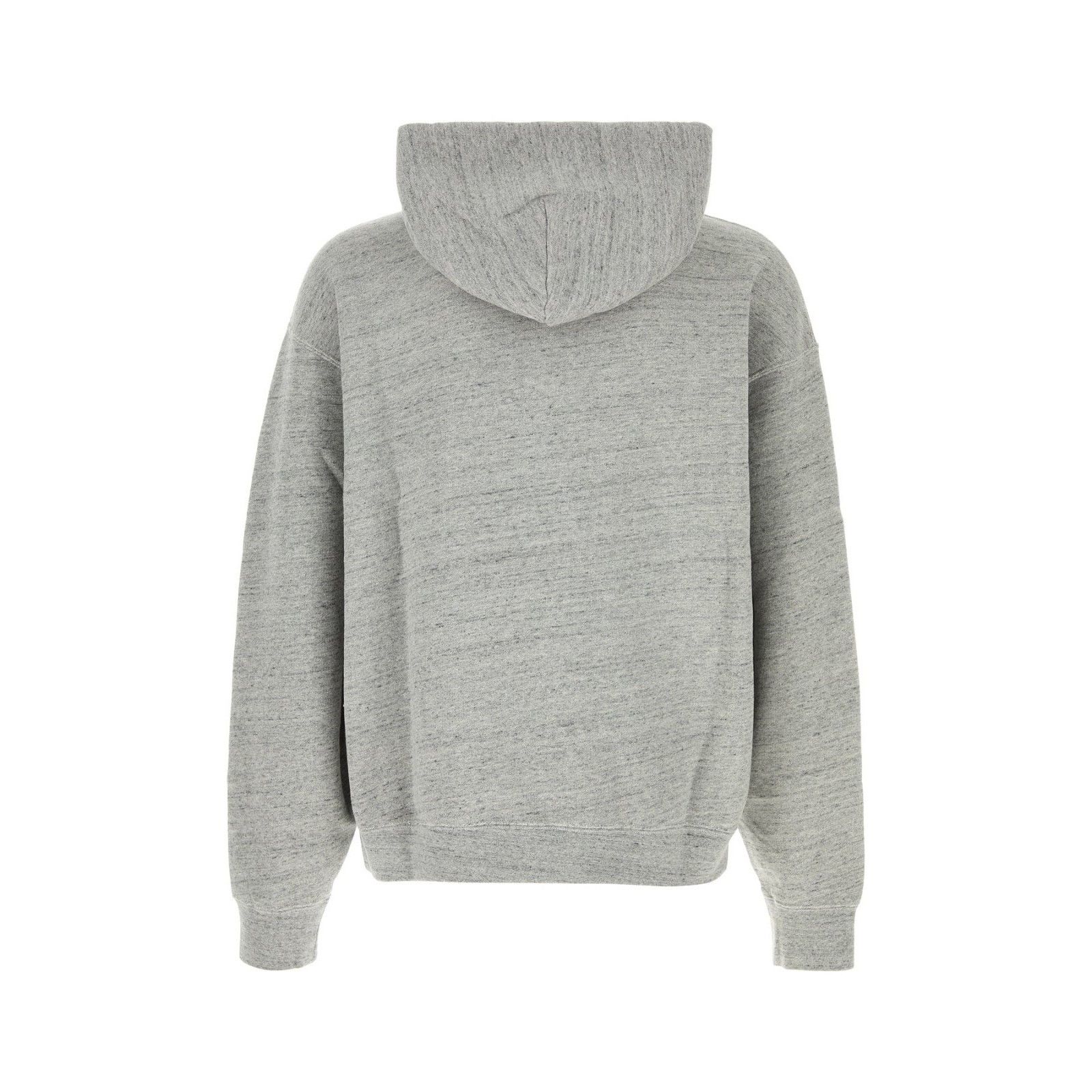 Dsquared2 DSQUARED2 Melange Gray Cotton Oversize Sweatshirt New & Auth Size US S / EU 44-46 / 1 - 2 Thumbnail