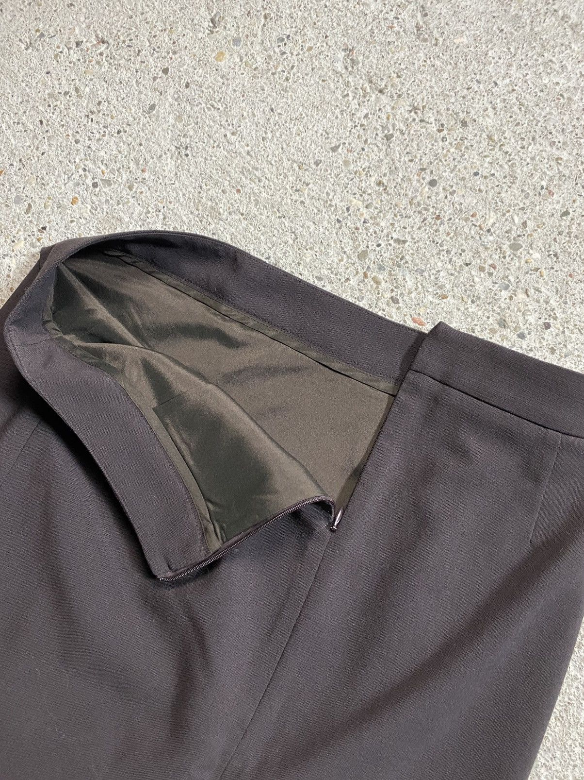Valentino × Vintage Valentino Roma vintage brown skirt old money Size 32" / US 10 / IT 46 - 2 Thumbnail