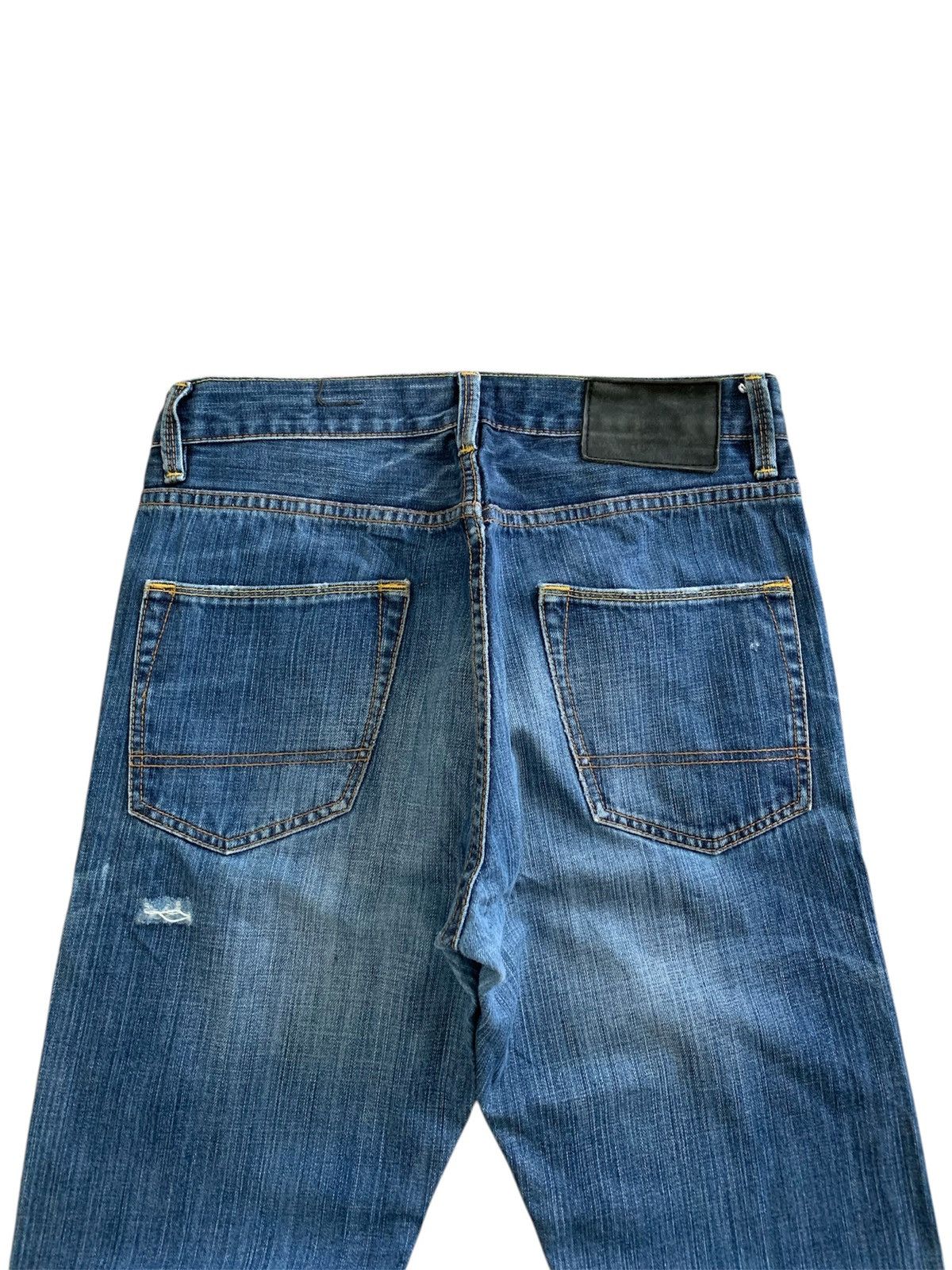 Scotch & Soda Scotch & Soda Ronson Distressed Faded Blue Jeans Size US 30 / EU 46 - 2 Thumbnail