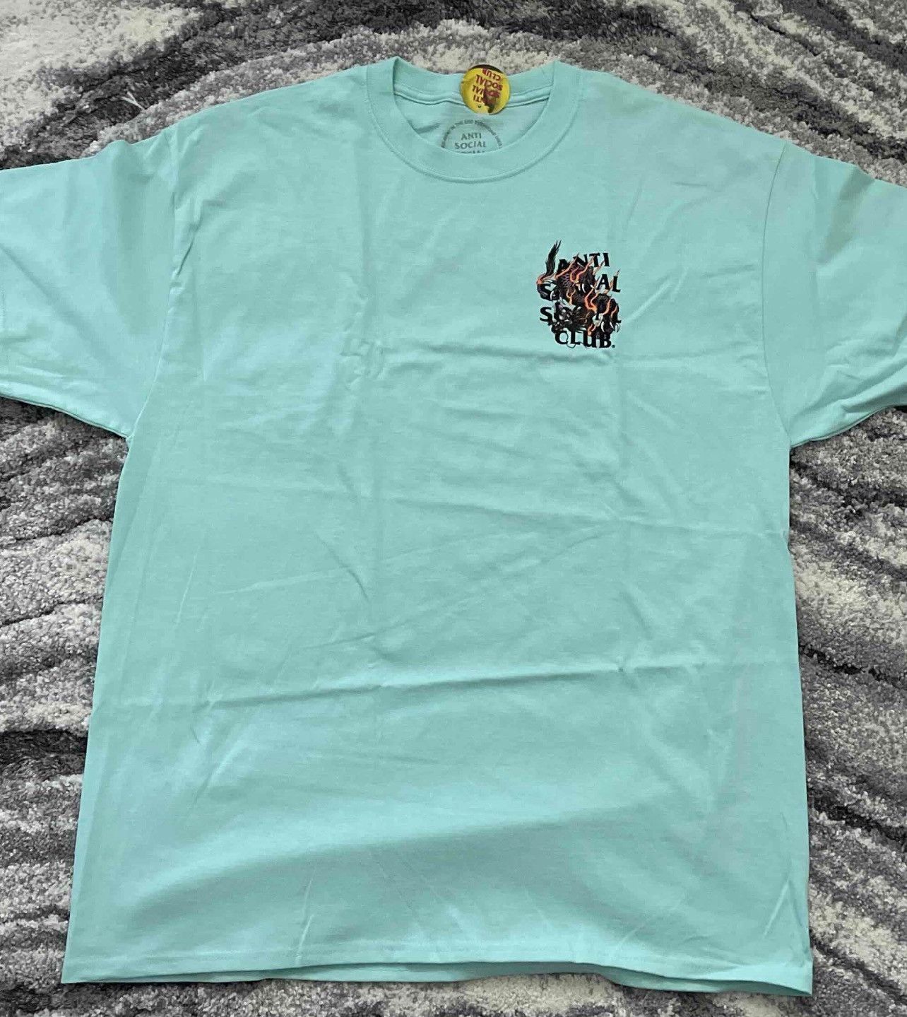 Anti Social Social Club Anti Social Social Double Dragon Teal VIP Size US XL / EU 56 / 4 - 1 Thumbnail