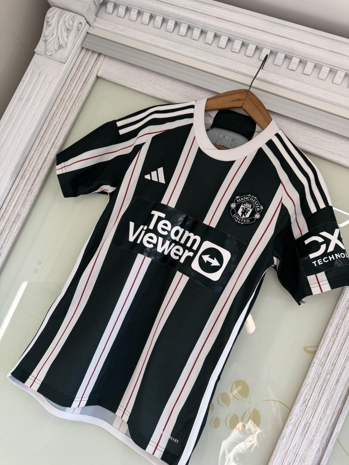 Adidas Manchester United 2023-2024 Away Soccer Jersey Football Kit Size US S / EU 44-46 / 1 - 3 Thumbnail
