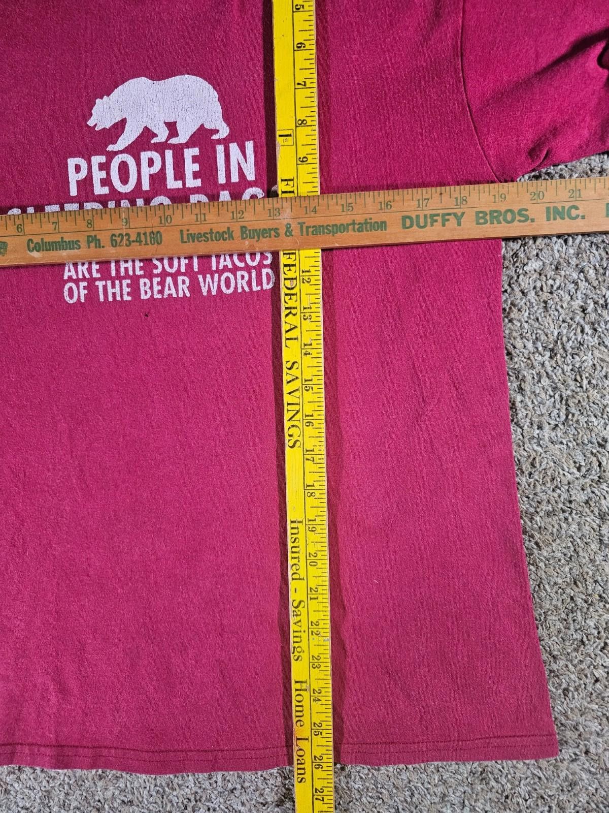Gildan People In Sleeping Bags Are Soft Tacos Tshirt M Size US S / EU 44-46 / 1 - 5 Thumbnail
