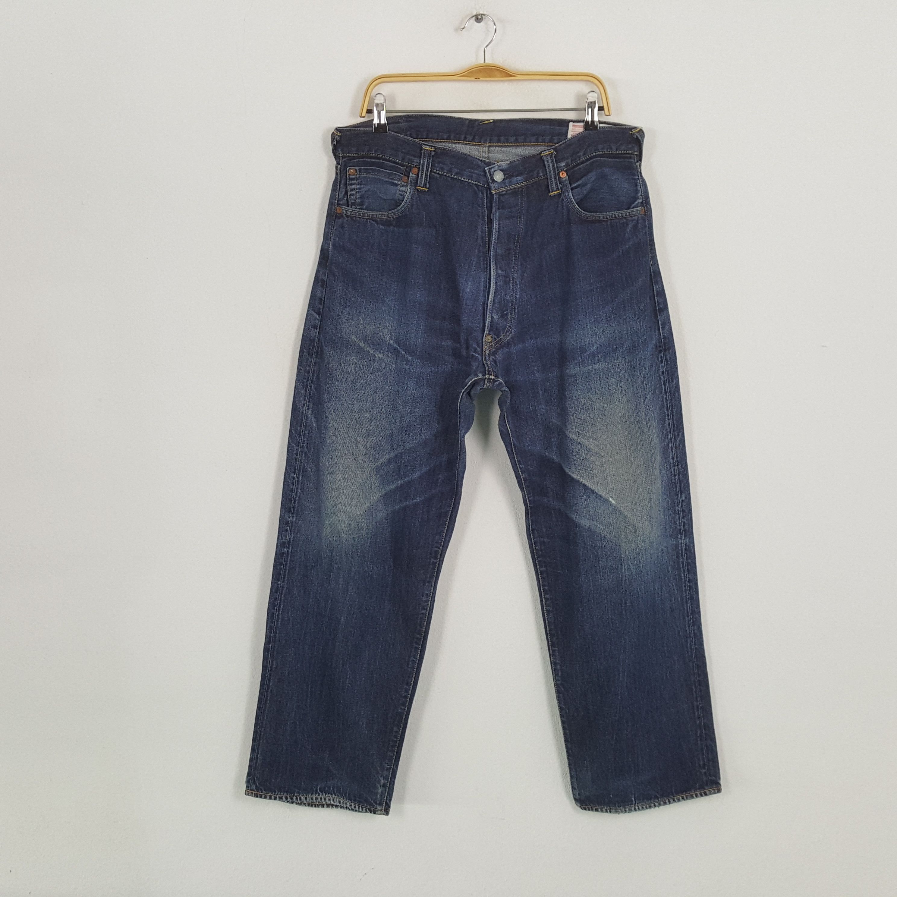 Evisu × Japanese Brand × Vintage Vintage EVISU Japanese Brand Daicock Custom Style Jeans Size US 35 - 4 Thumbnail