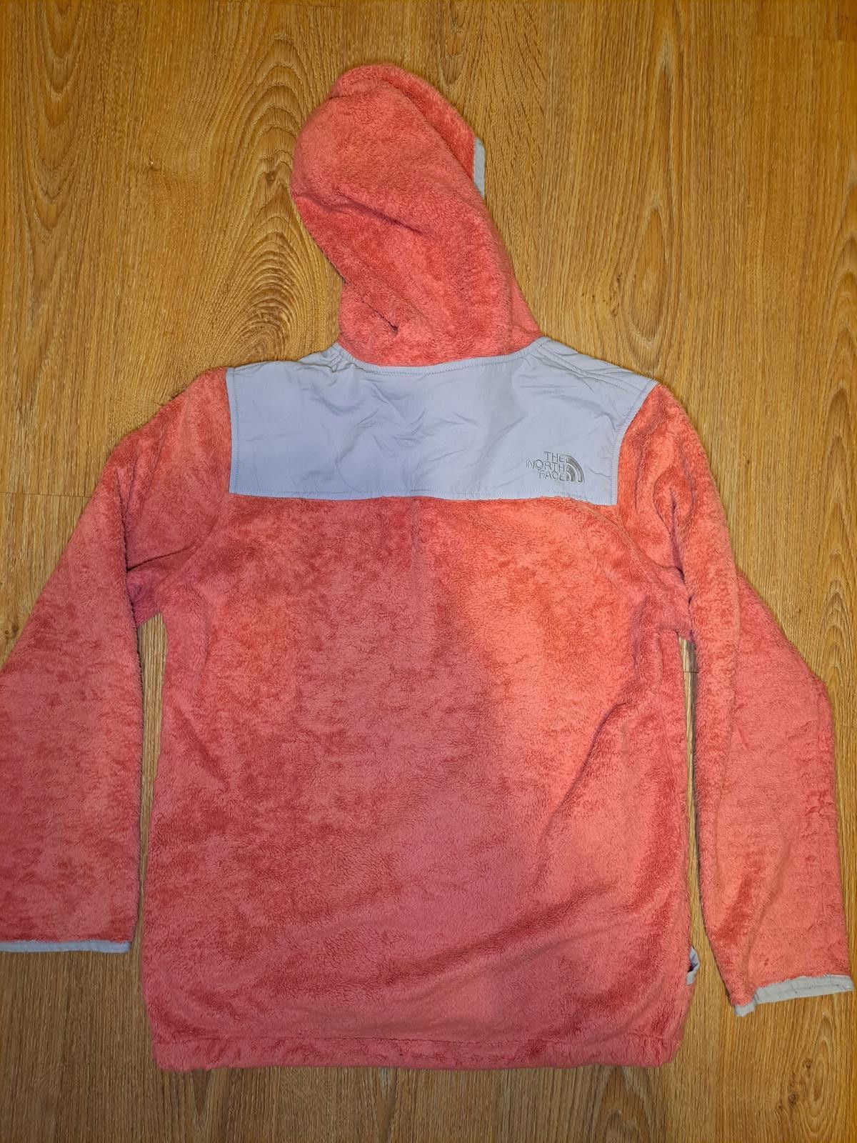 The North Face North Face Fleece Jacket Girls XL Pink Gray Full Zip Hoodie Size XL / US 12-14 / IT 48-50 - 5 Thumbnail