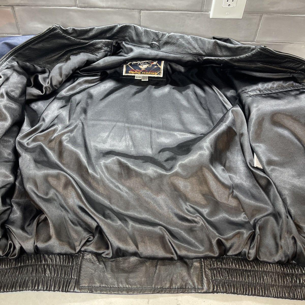 Vintage G III Carl Banks Super Bowl XXXV Leather Jacket XL Tampa FL Size US XXL / EU 58 / 5 - 15 Thumbnail
