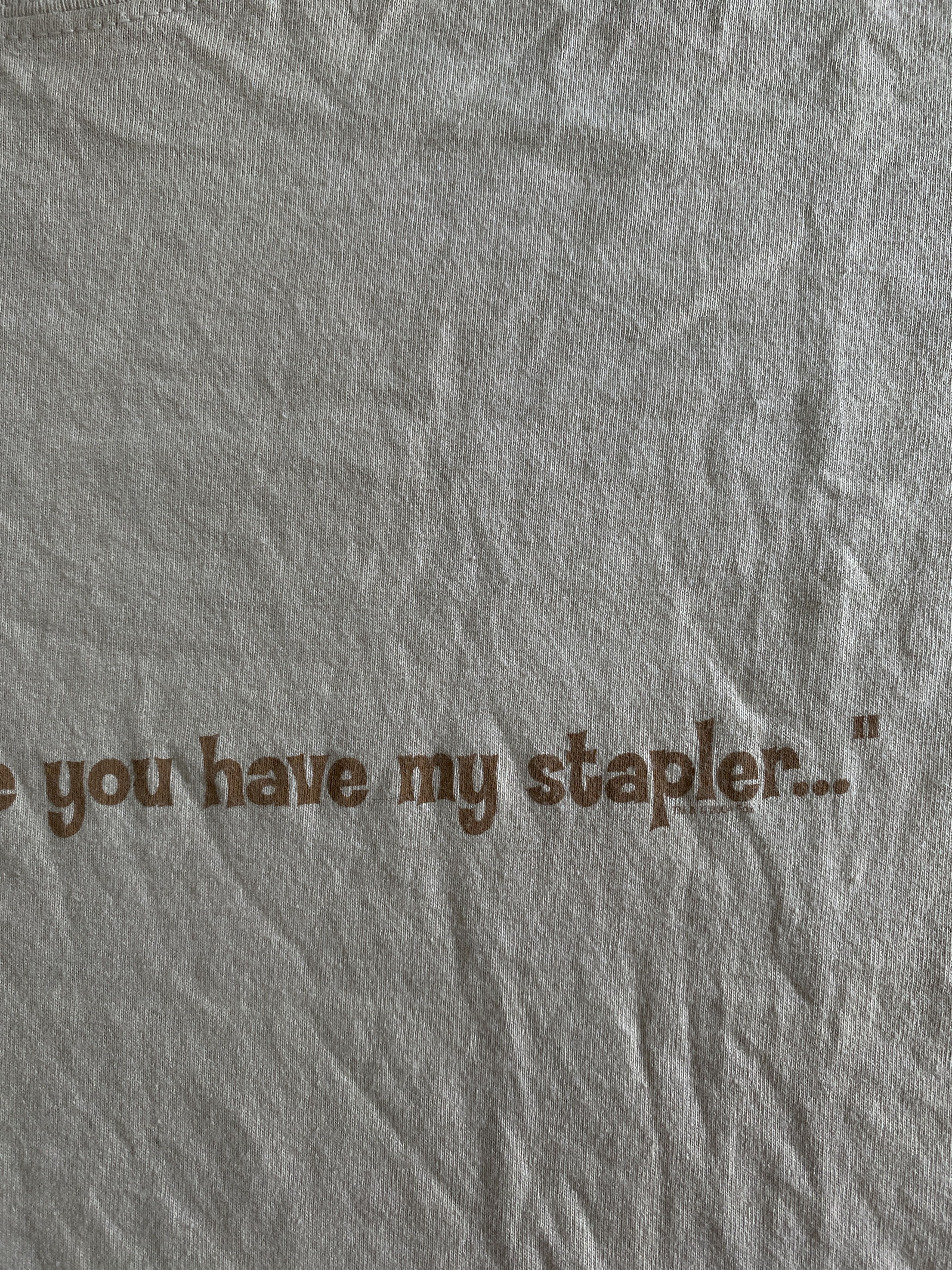 Gildan Vintage 2004 Office Space "Stapler Guy" Movie Shirt Fox TV Size US L / EU 52-54 / 3 - 4 Thumbnail