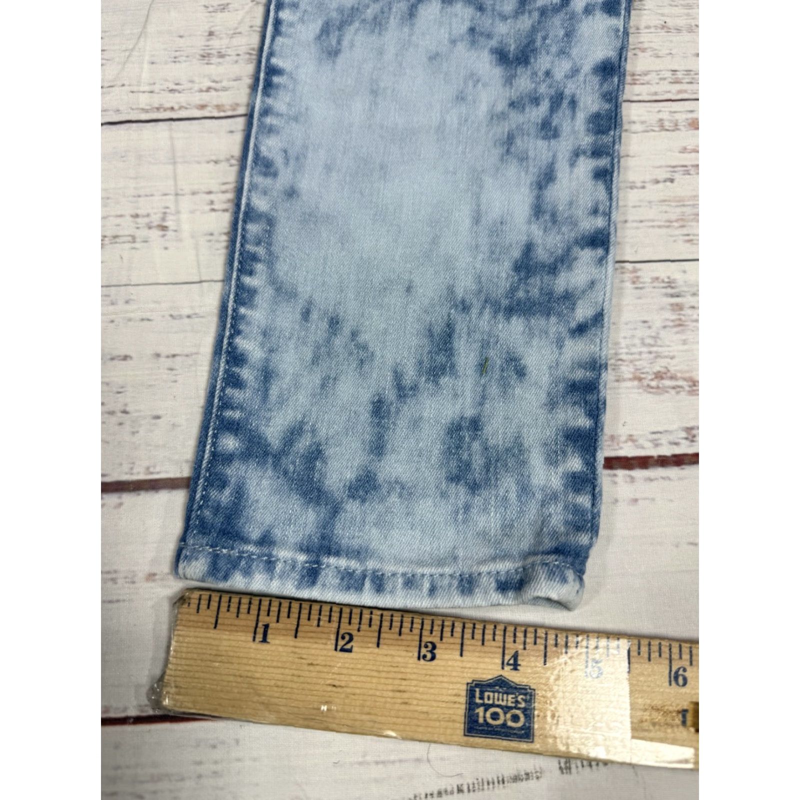 Vintage Universal Thread Skinny Jeans Acid Wash Ankle Cotton Womens 6 Blue NWT Reg Size 28" / US 6 / IT 42 - 5 Thumbnail