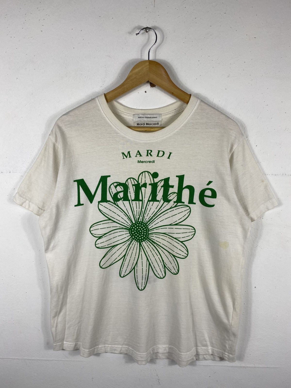 Marithe + Francois Girbaud Marithe + Francois Girbaud X Mardi Mercredi T-Shirt Size US M / EU 48-50 / 2 - 1 Thumbnail
